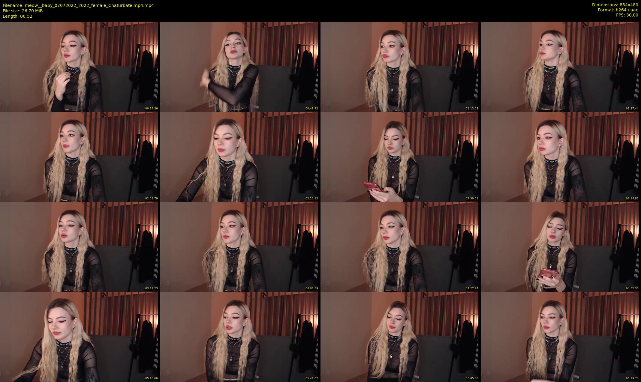 meow__baby — 7 minute Chaturbate female cam show recording, 480p, Jul 7, 2022