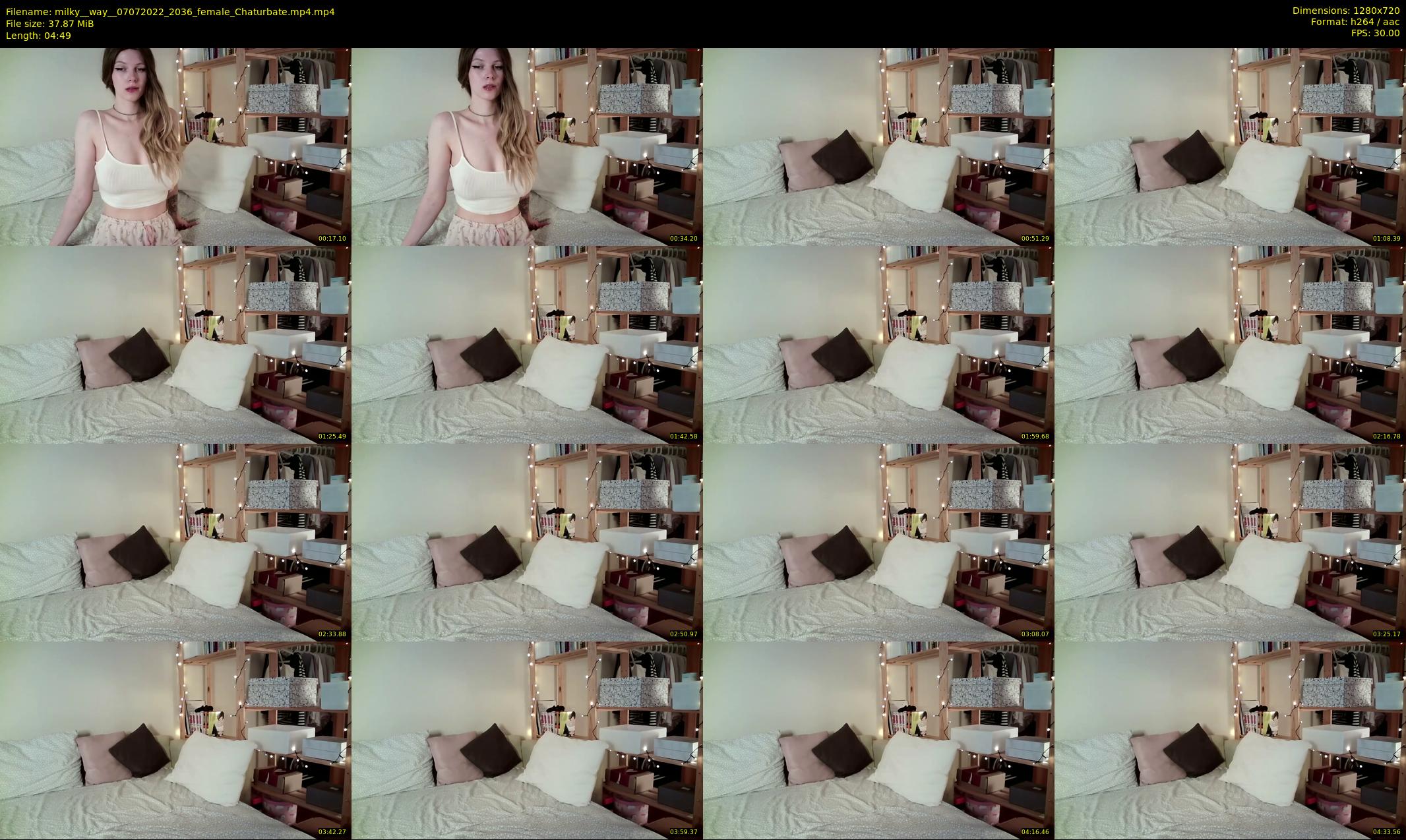 milky__way_ — 5 minute Chaturbate female cam show recording, 720p, Jul 7, 2022