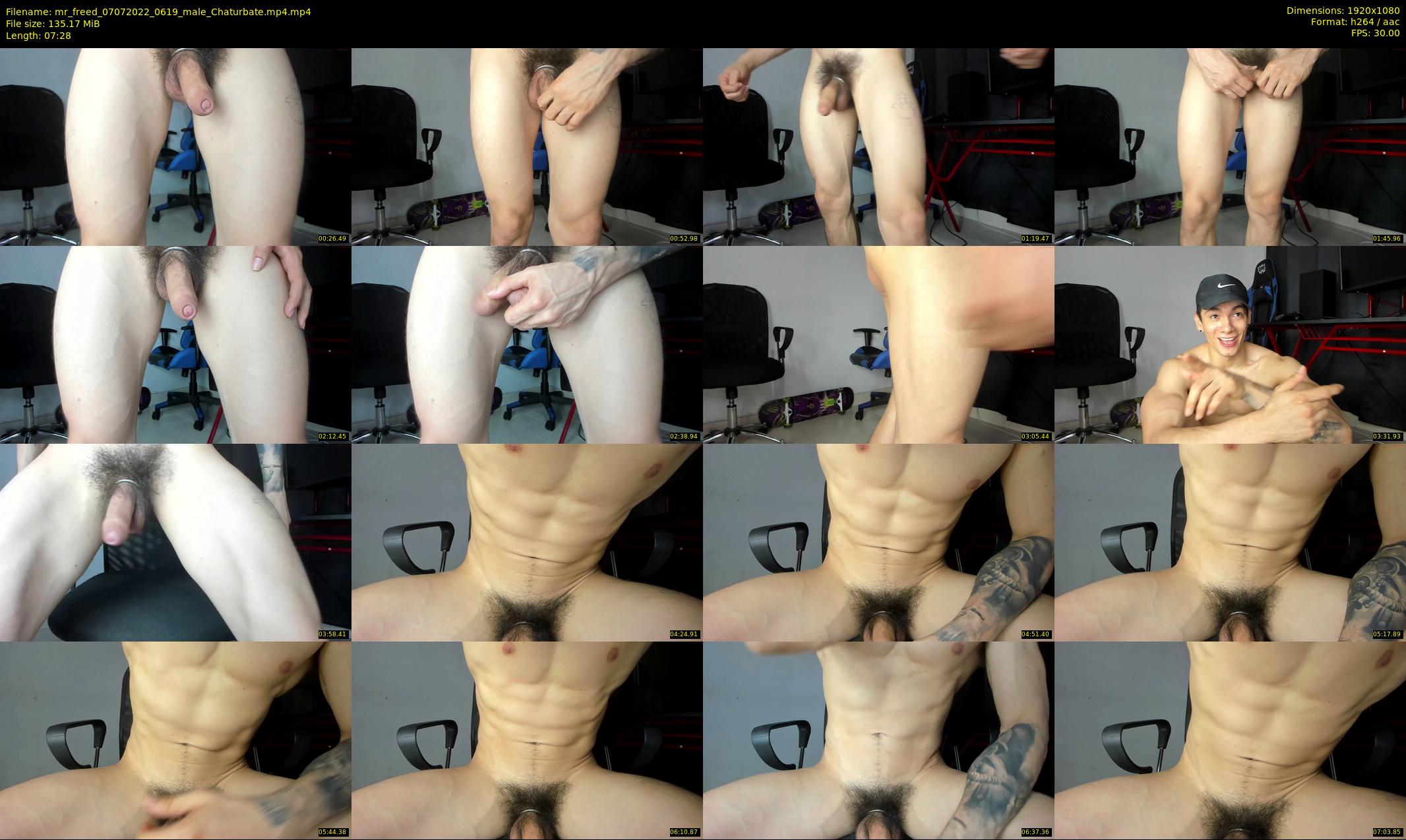 mr_freed — 8 minute Chaturbate male cam show recording, 1080p, Jul 7, 2022