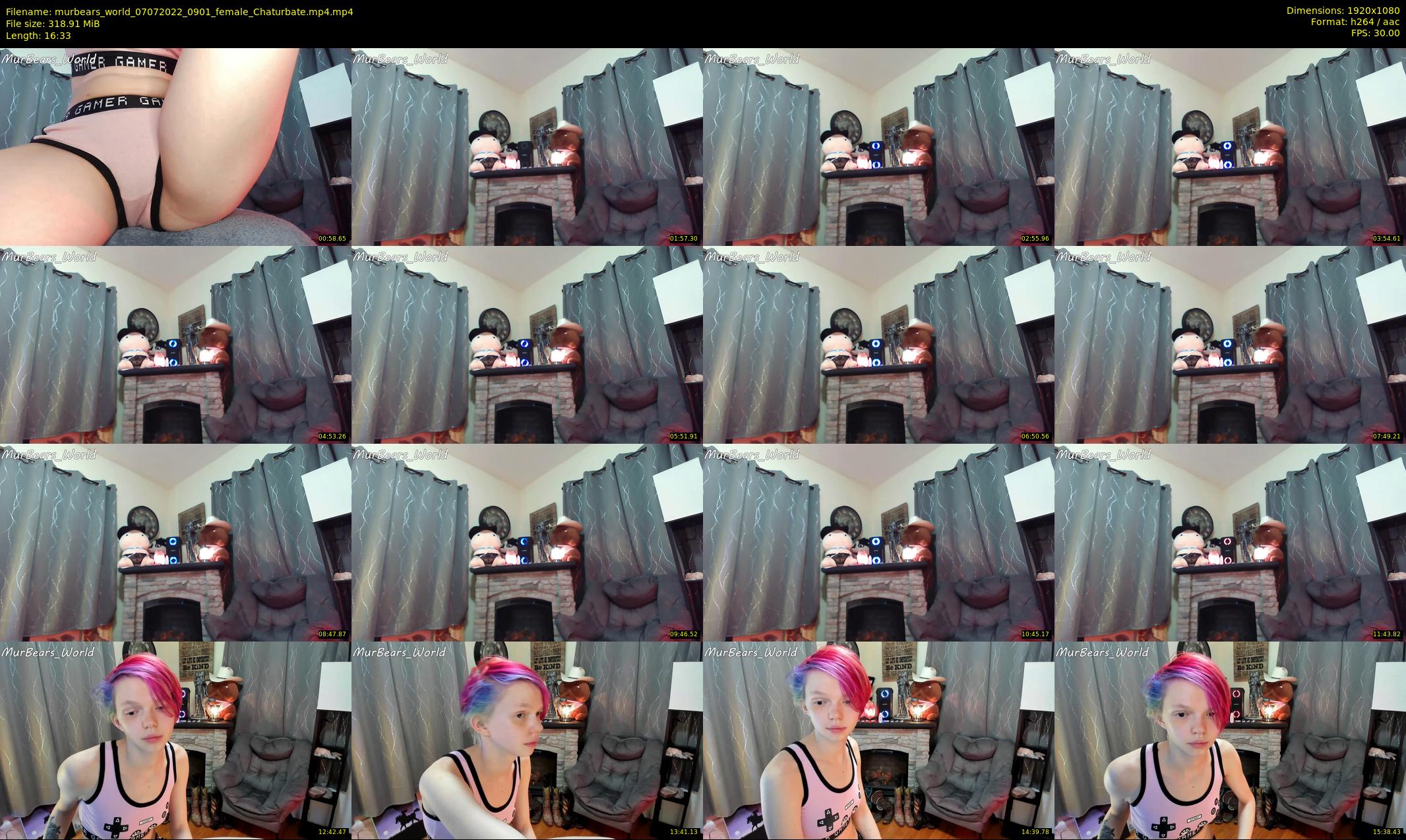murbears_world — 17 minute Chaturbate female cam show recording, 1080p, Jul 7, 2022