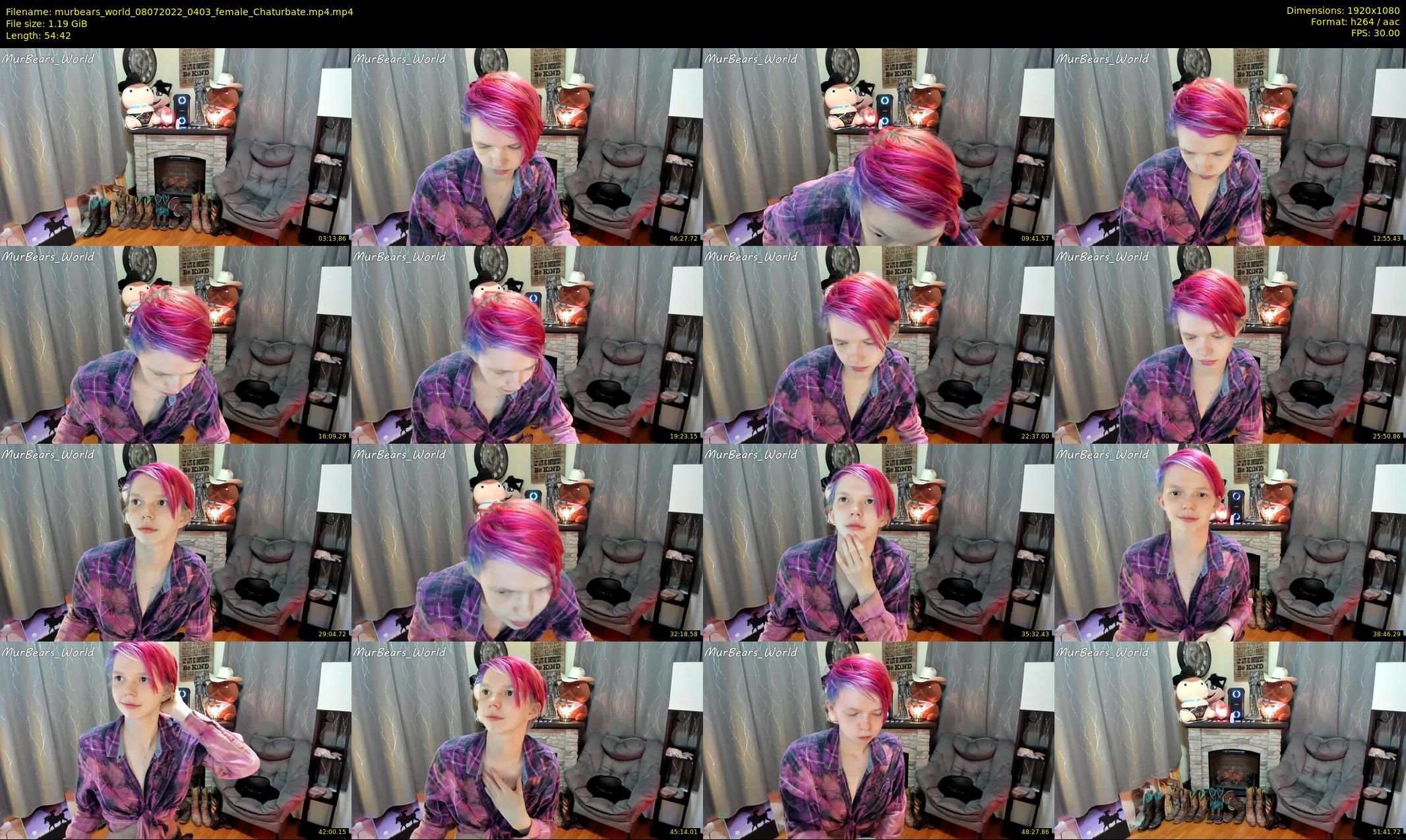 murbears_world — 55 minute Chaturbate female cam show recording, 1080p, Jul 8, 2022