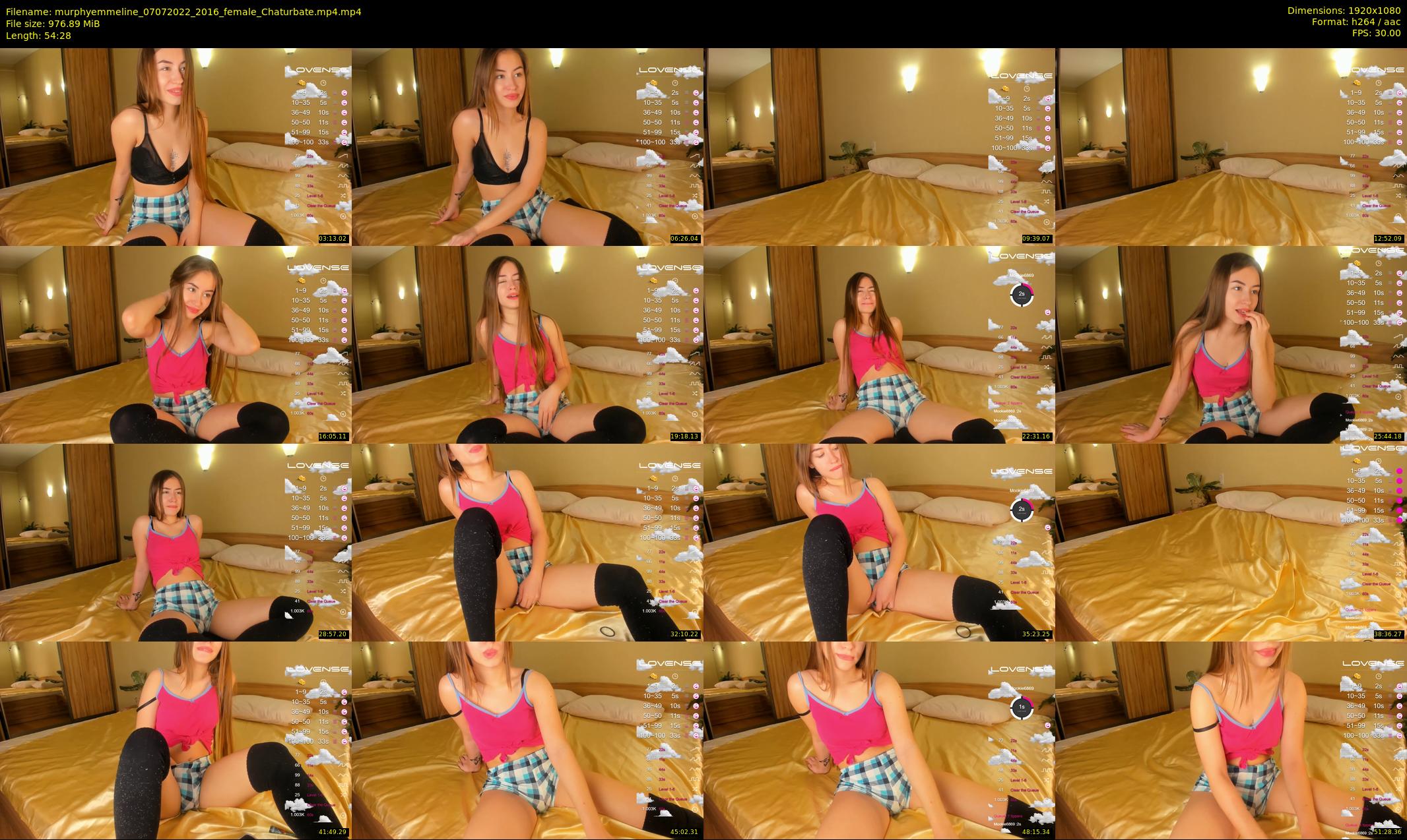 murphyemmeline — 55 minute Chaturbate female cam show recording, 1080p, Jul 7, 2022