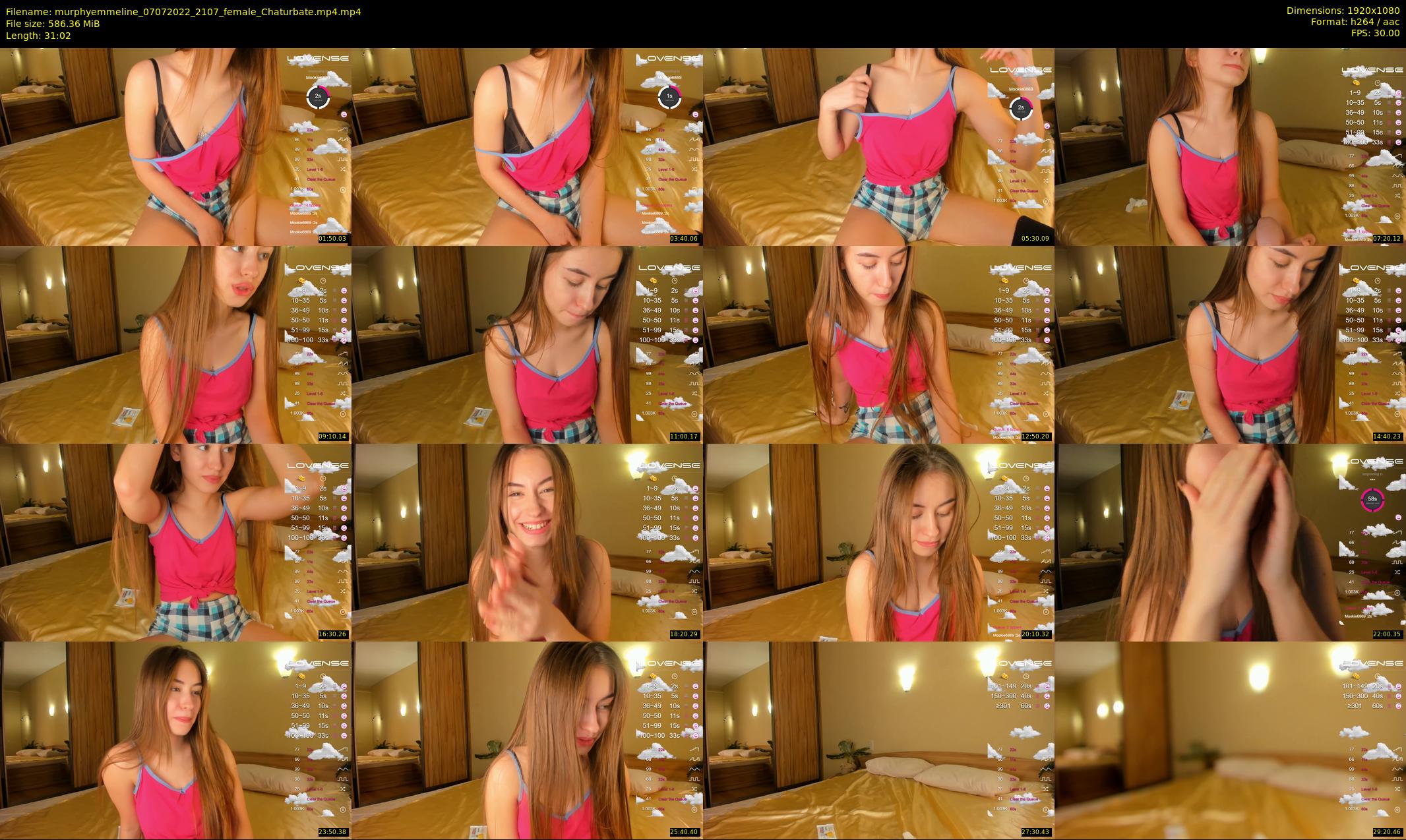 murphyemmeline — 32 minute Chaturbate female cam show recording, 1080p, Jul 7, 2022