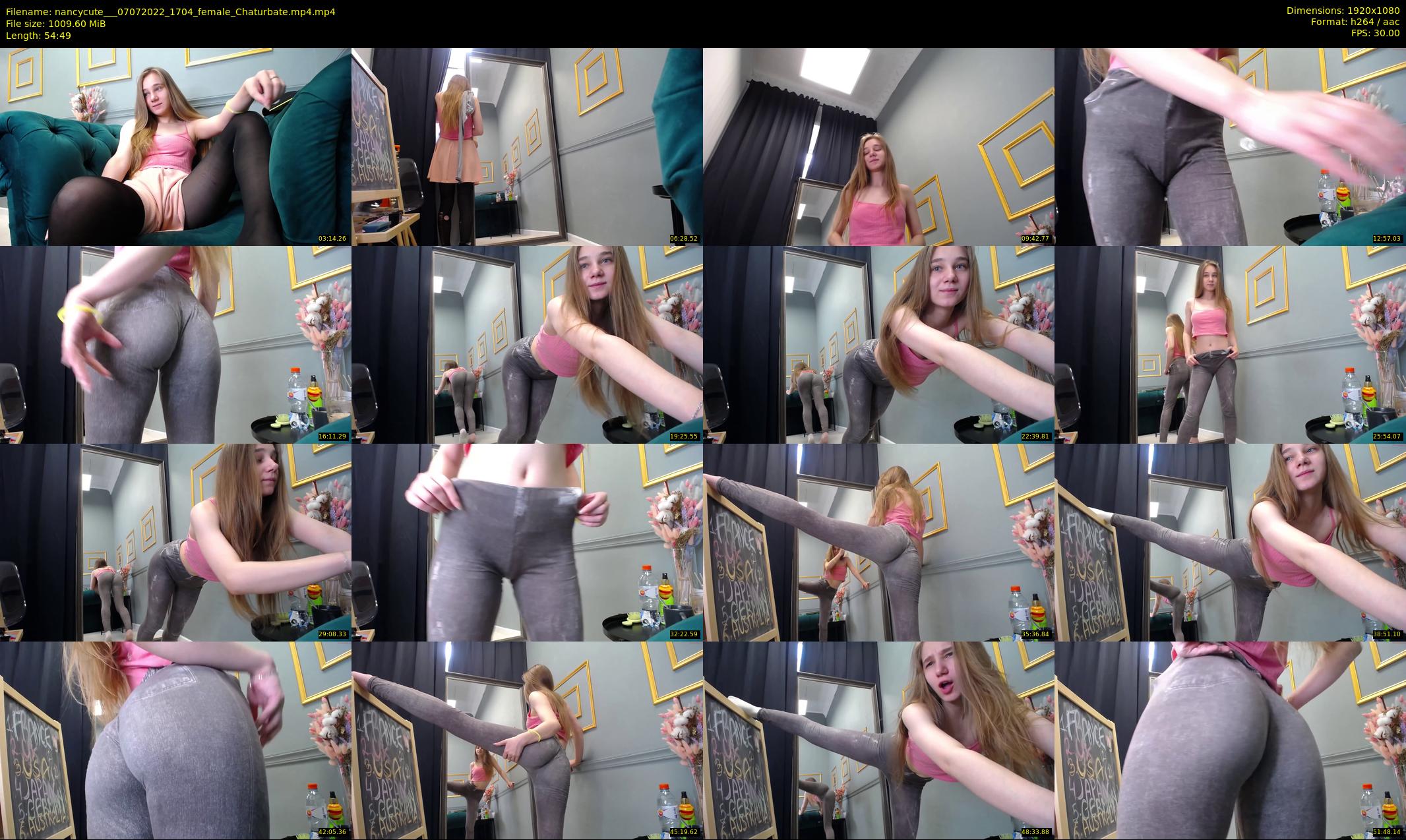 nancycute__ — 55 minute Chaturbate female cam show recording, 1080p, Jul 7, 2022