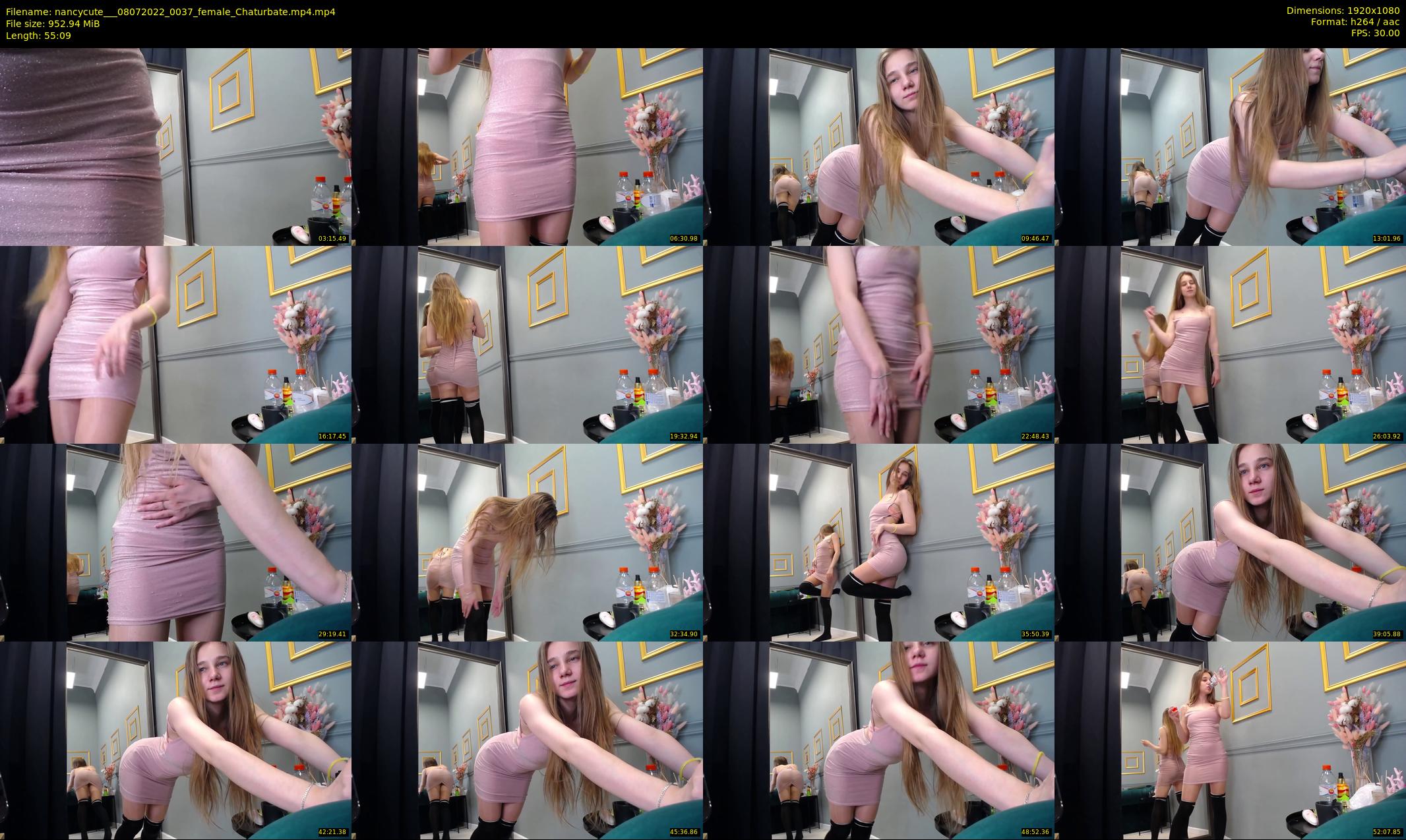 nancycute__ — 56 minute Chaturbate female cam show recording, 1080p, Jul 8, 2022