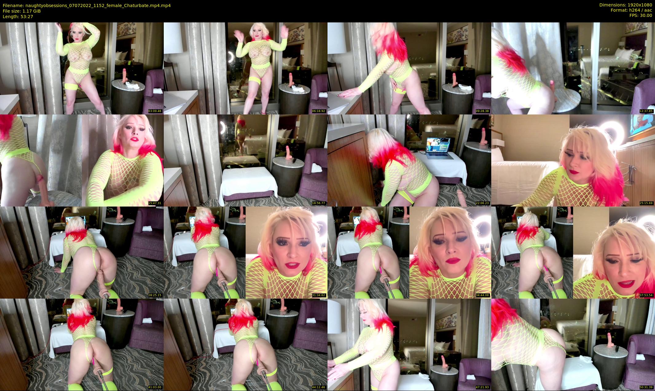 naughtyobsessions — 54 minute Chaturbate female cam show recording, 1080p, Jul 7, 2022