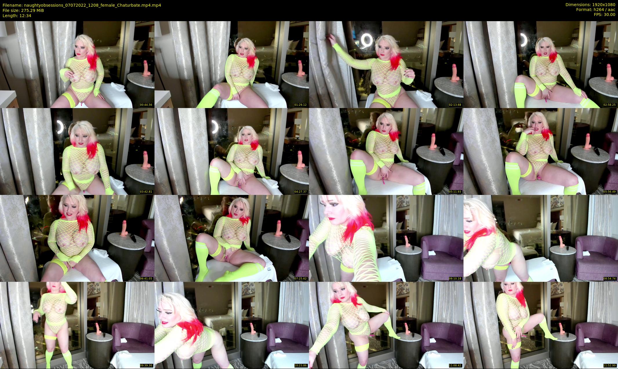 naughtyobsessions — 13 minute Chaturbate female cam show recording, 1080p, Jul 7, 2022