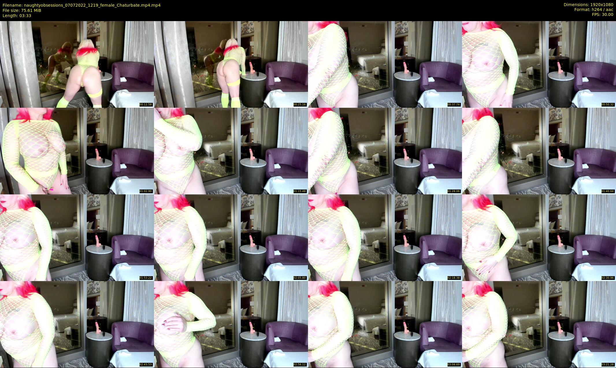 naughtyobsessions — 4 minute Chaturbate female cam show recording, 1080p, Jul 7, 2022