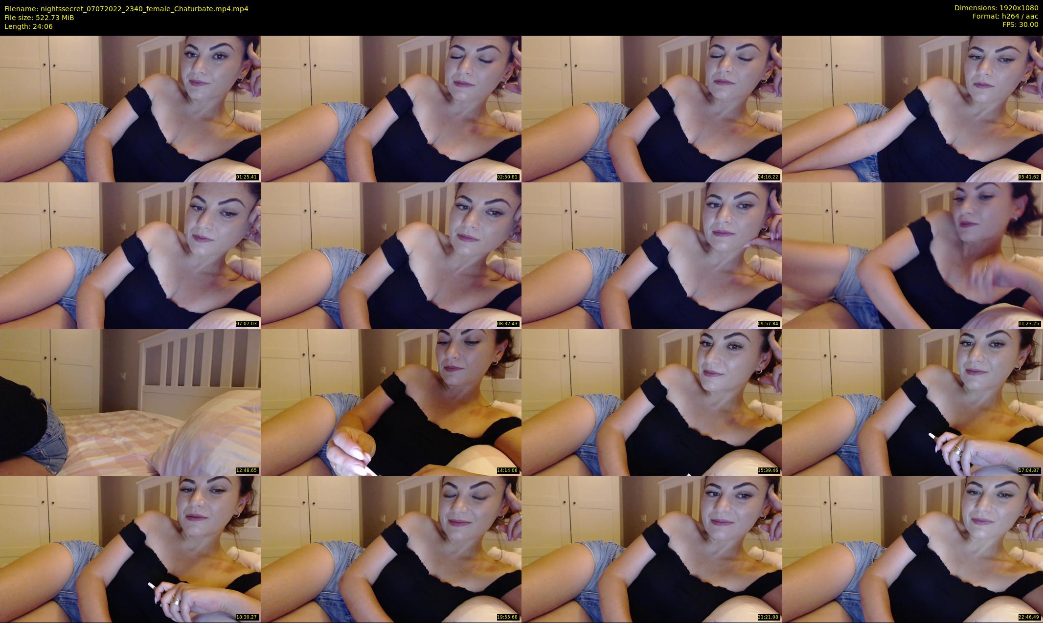 nightssecret — 25 minute Chaturbate female cam show recording, 1080p, Jul 7, 2022