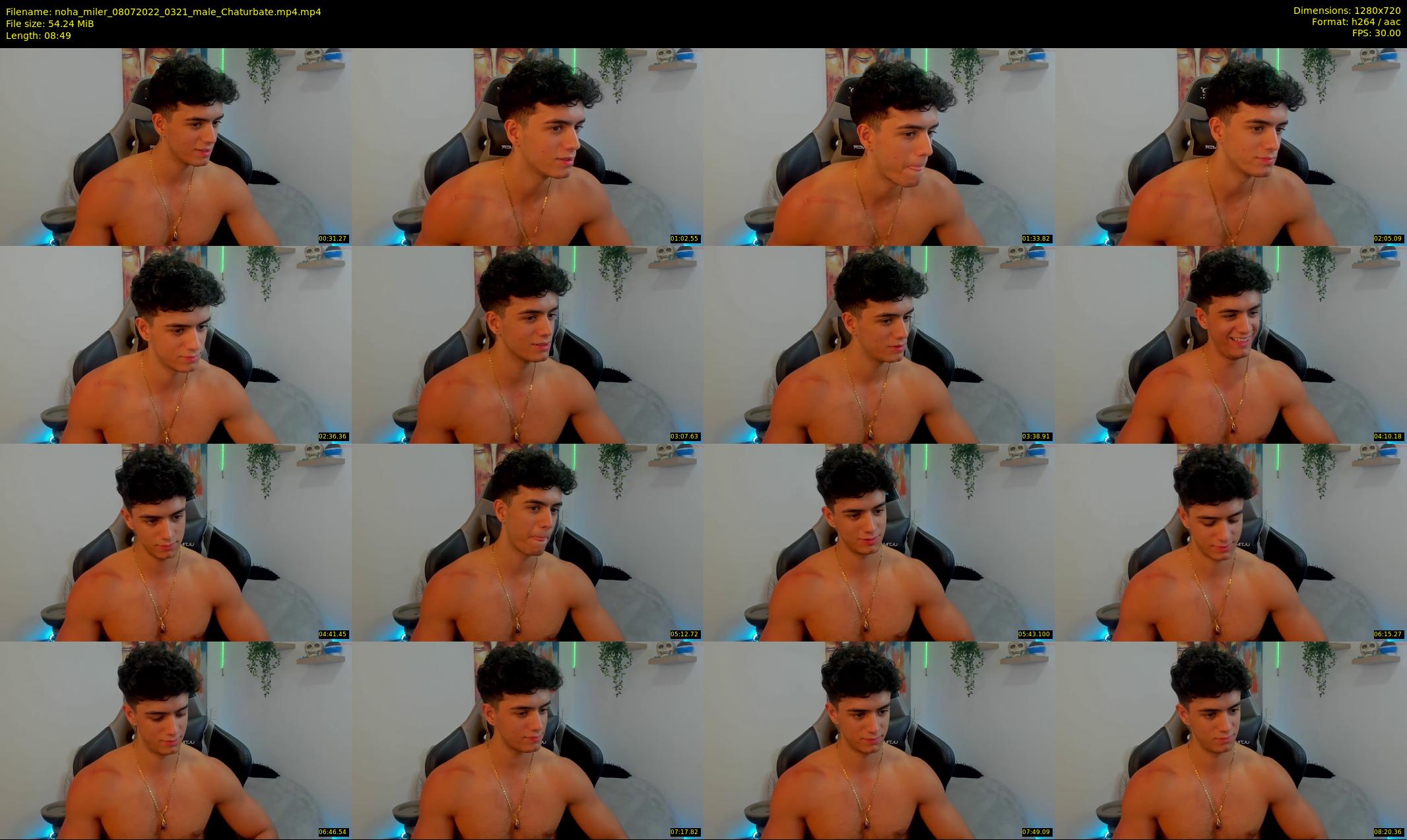 noha_miler — 9 minute Chaturbate male cam show recording, 720p, Jul 8, 2022