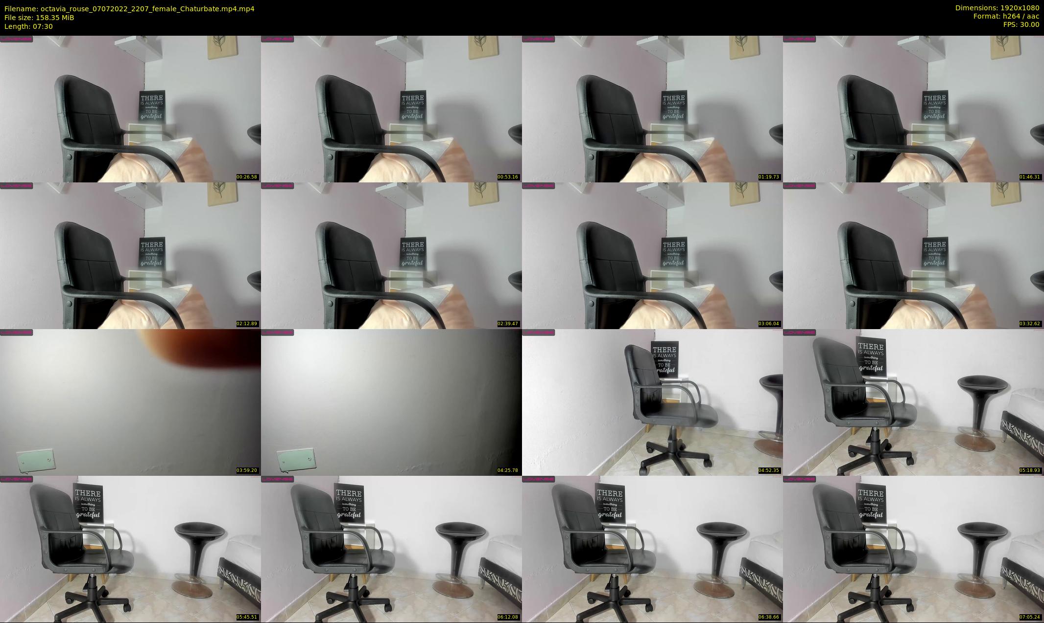 octavia_rouse — 8 minute Chaturbate female cam show recording, 1080p, Jul 7, 2022