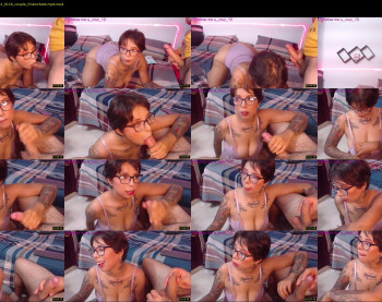 paolaanddaniel — 40 minute Chaturbate couple cam show recording, 720p, Jul 8, 2022