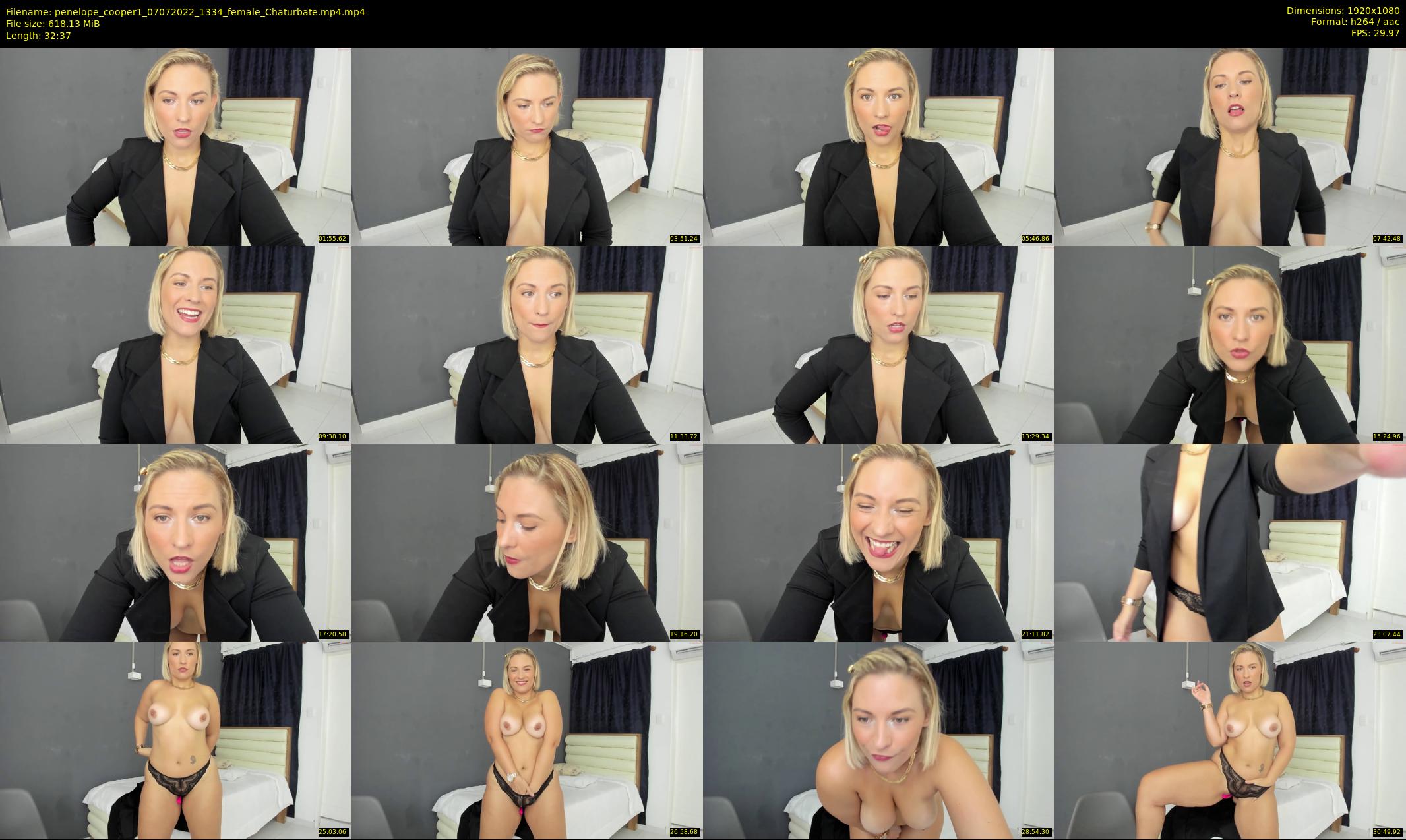 penelope_cooper1 — 33 minute Chaturbate female cam show recording, 1080p, Jul 7, 2022
