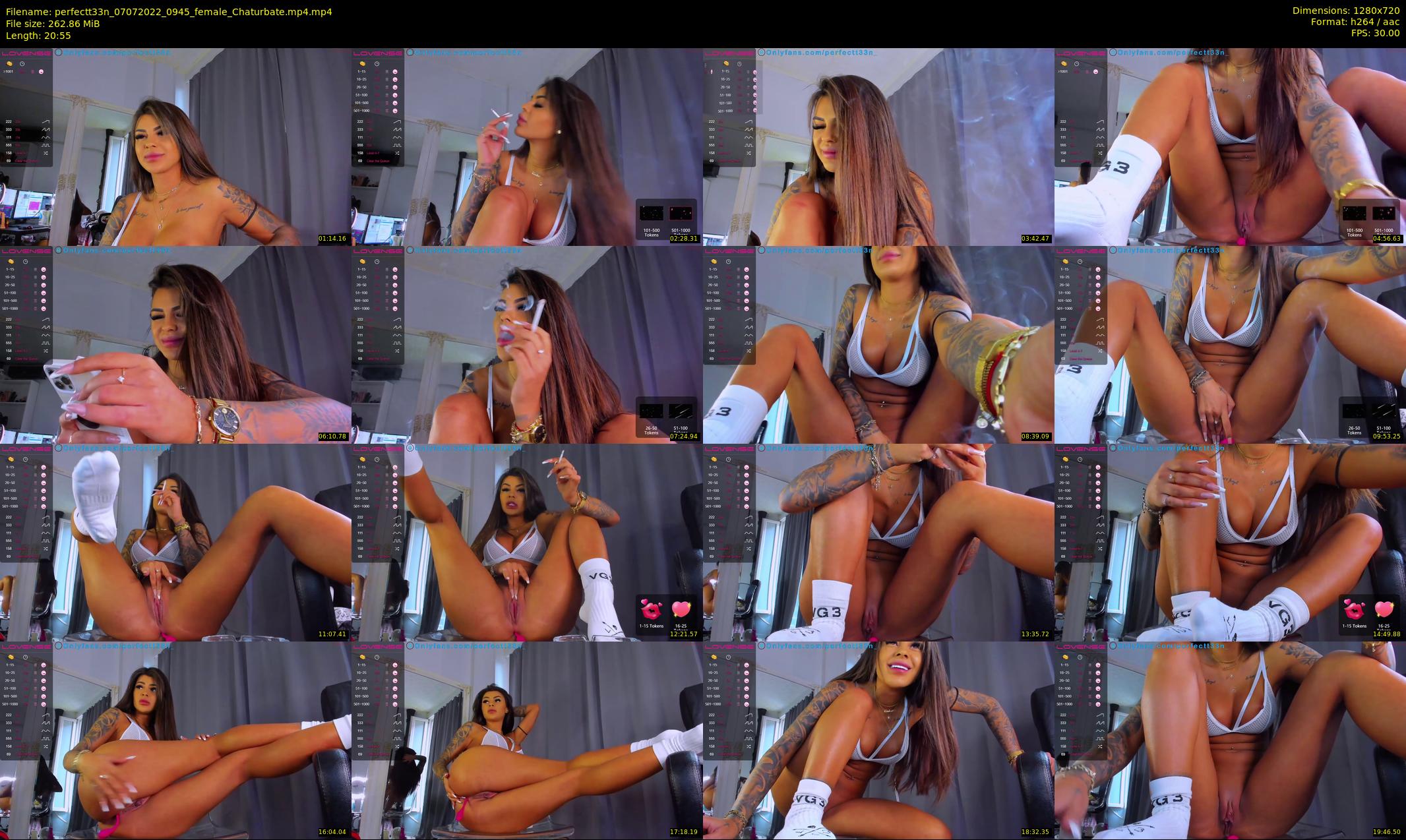 perfectt33n — 21 minute Chaturbate female cam show recording, 720p, Jul 7, 2022