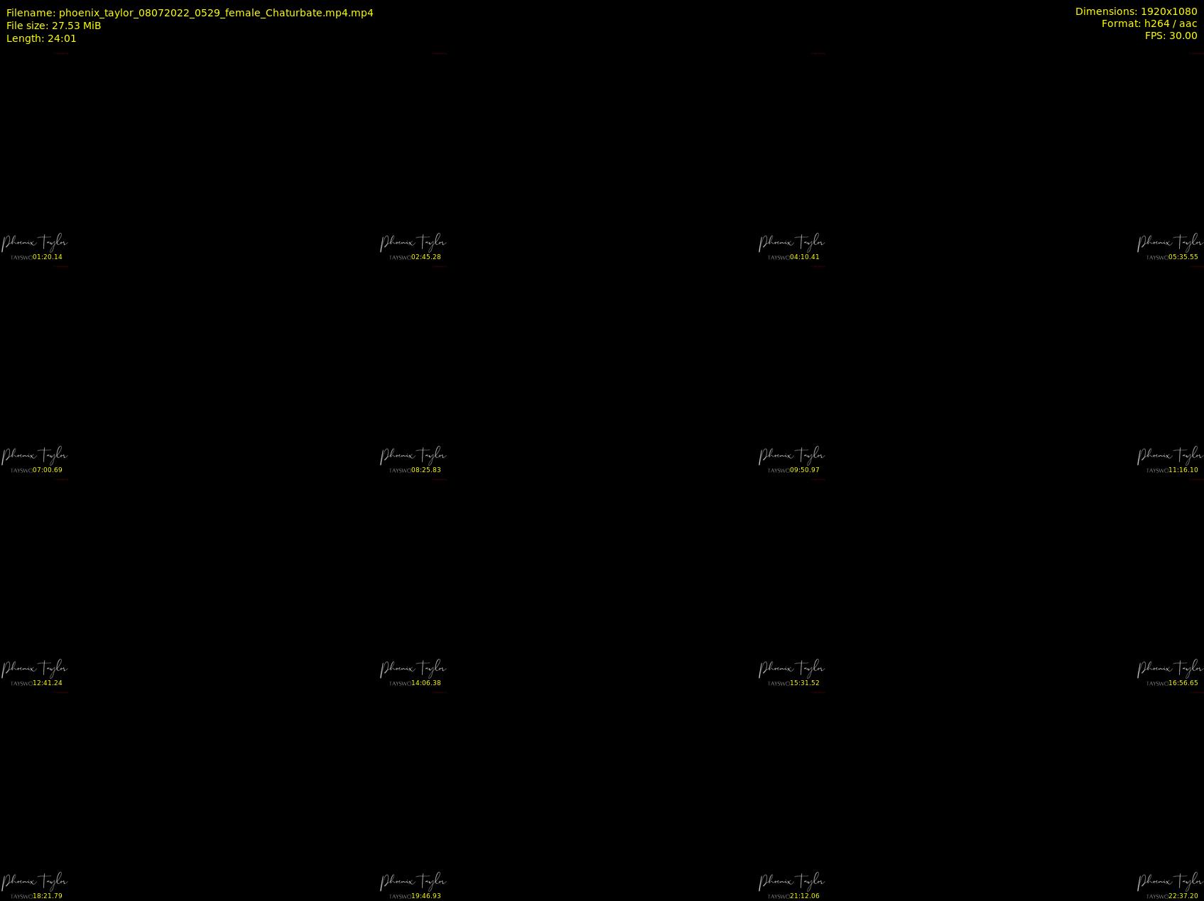 phoenix_taylor — 25 minute Chaturbate female cam show recording, 1080p, Jul 8, 2022
