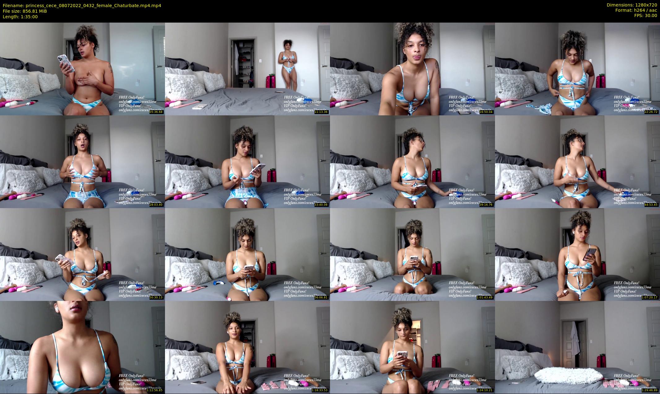 princess_cece — 95 minute Chaturbate female cam show recording, 720p, Jul 8, 2022