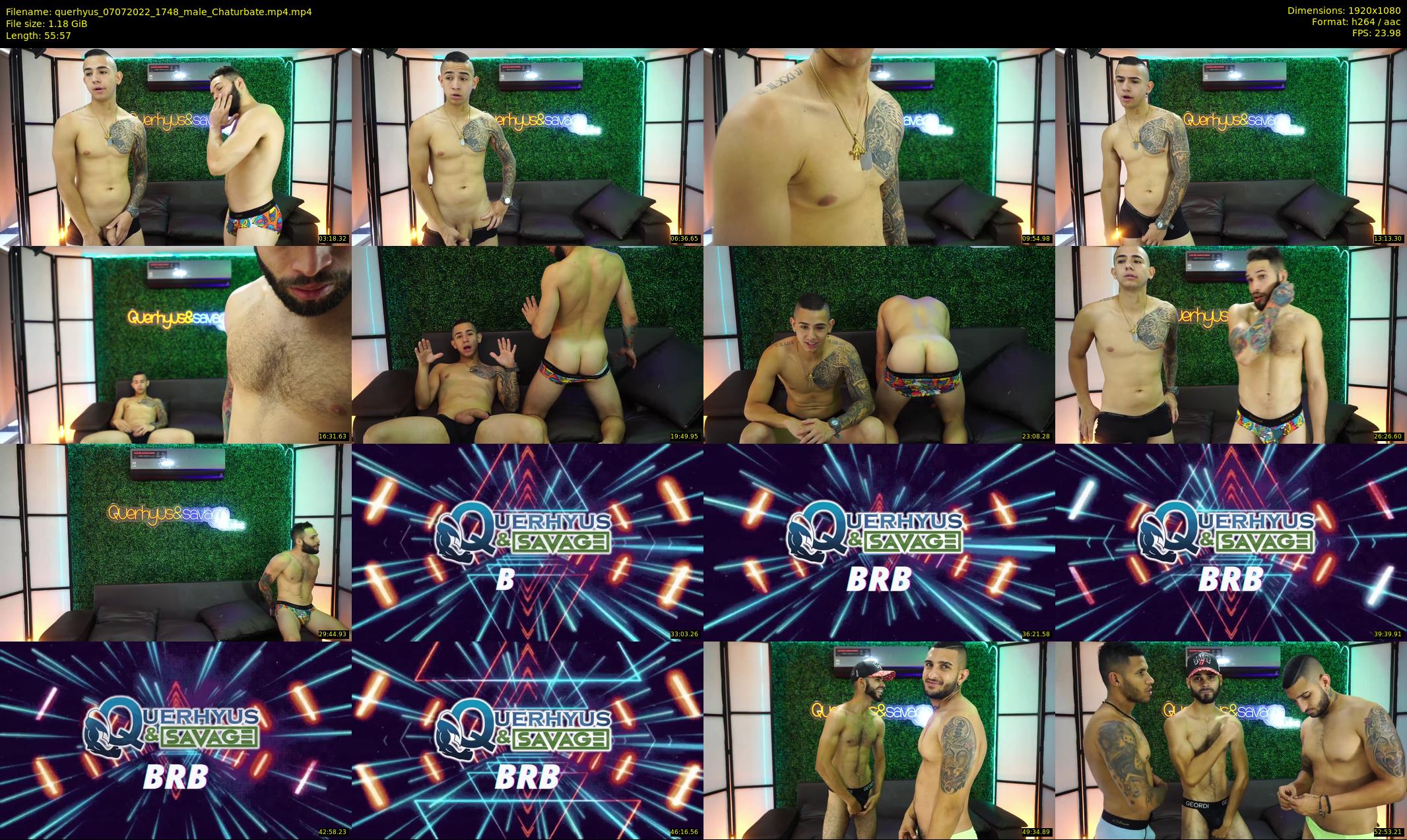 querhyus — 56 minute Chaturbate male cam show recording, 1080p, Jul 7, 2022