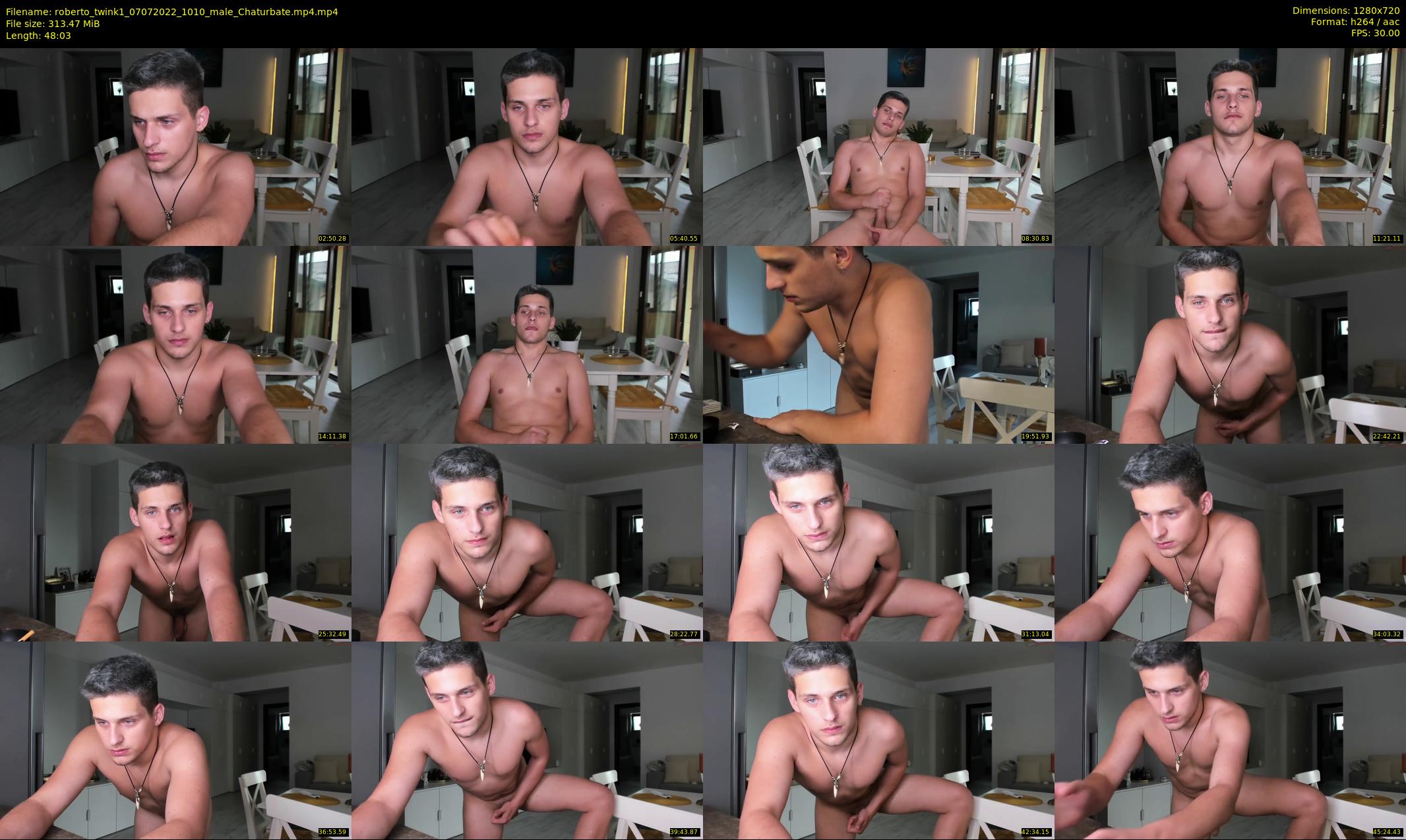 roberto_twink1 — 49 minute Chaturbate male cam show recording, 720p, Jul 7, 2022