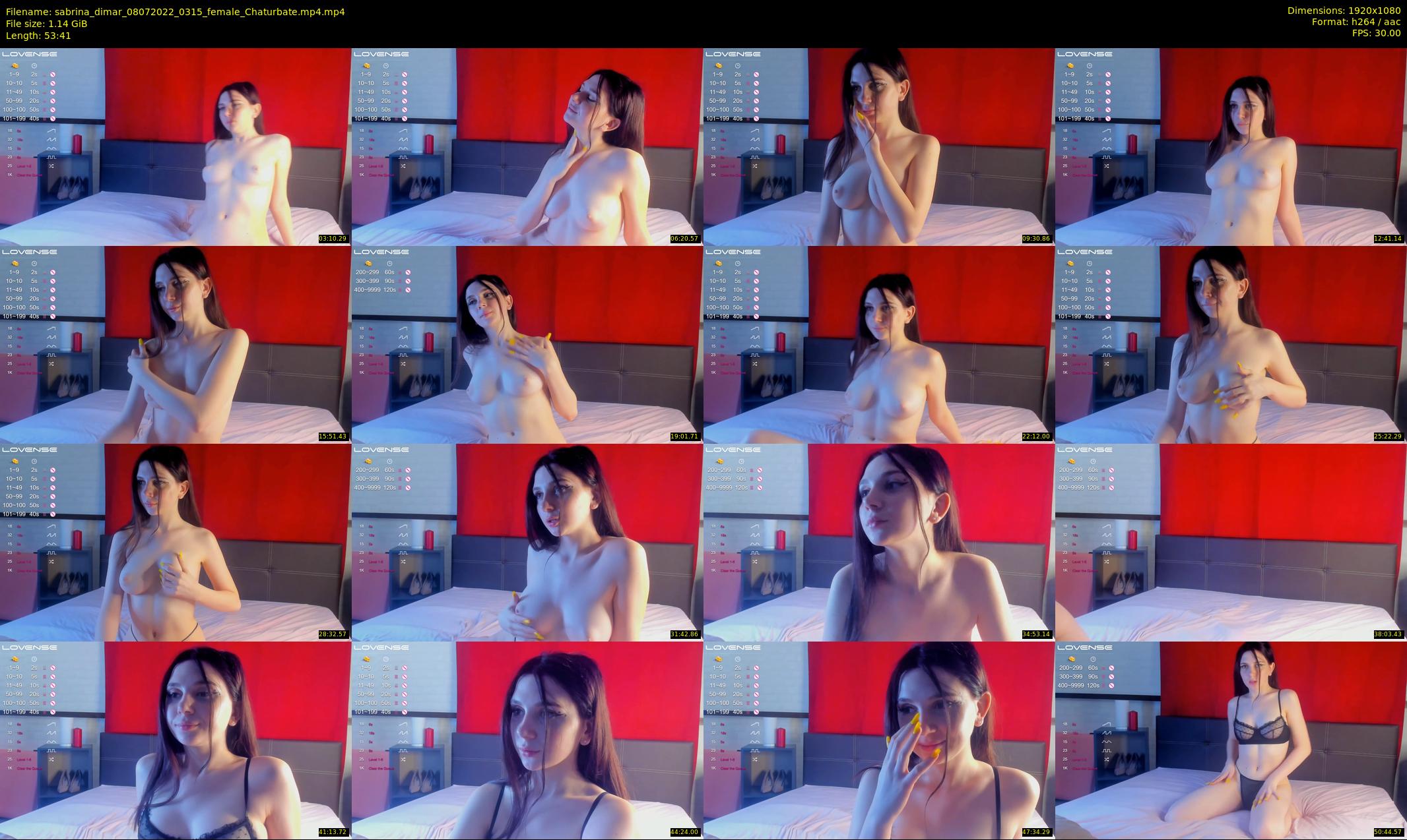 sabrina_dimar — 54 minute Chaturbate female cam show recording, 1080p, Jul 8, 2022