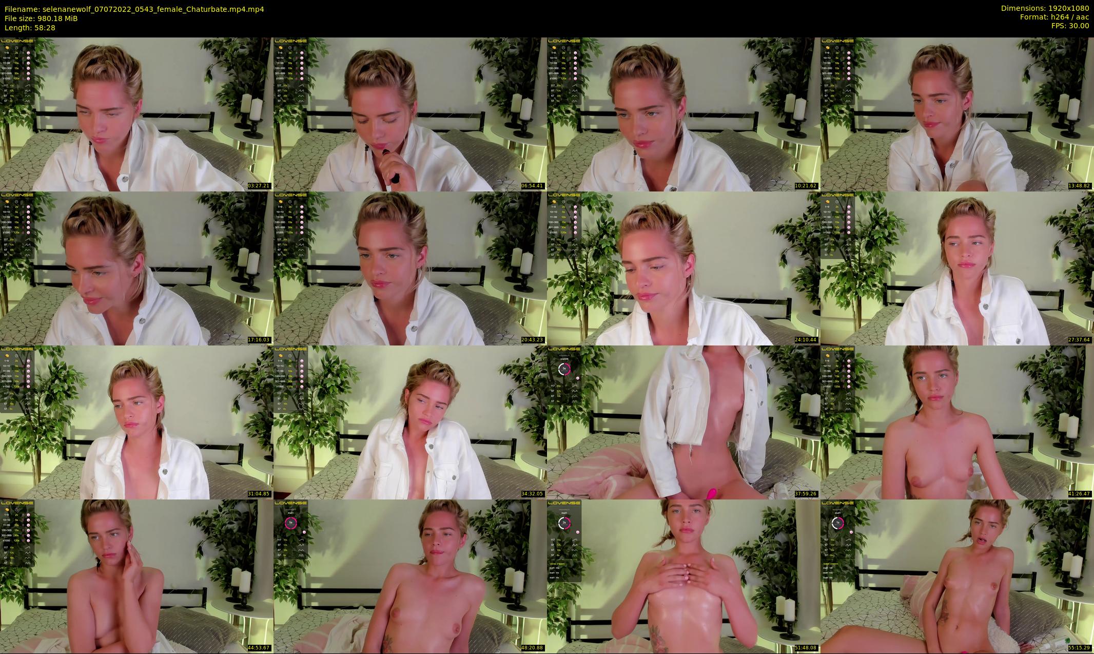 selenanewolf — 59 minute Chaturbate couple cam show recording, 1080p, Jul 7, 2022