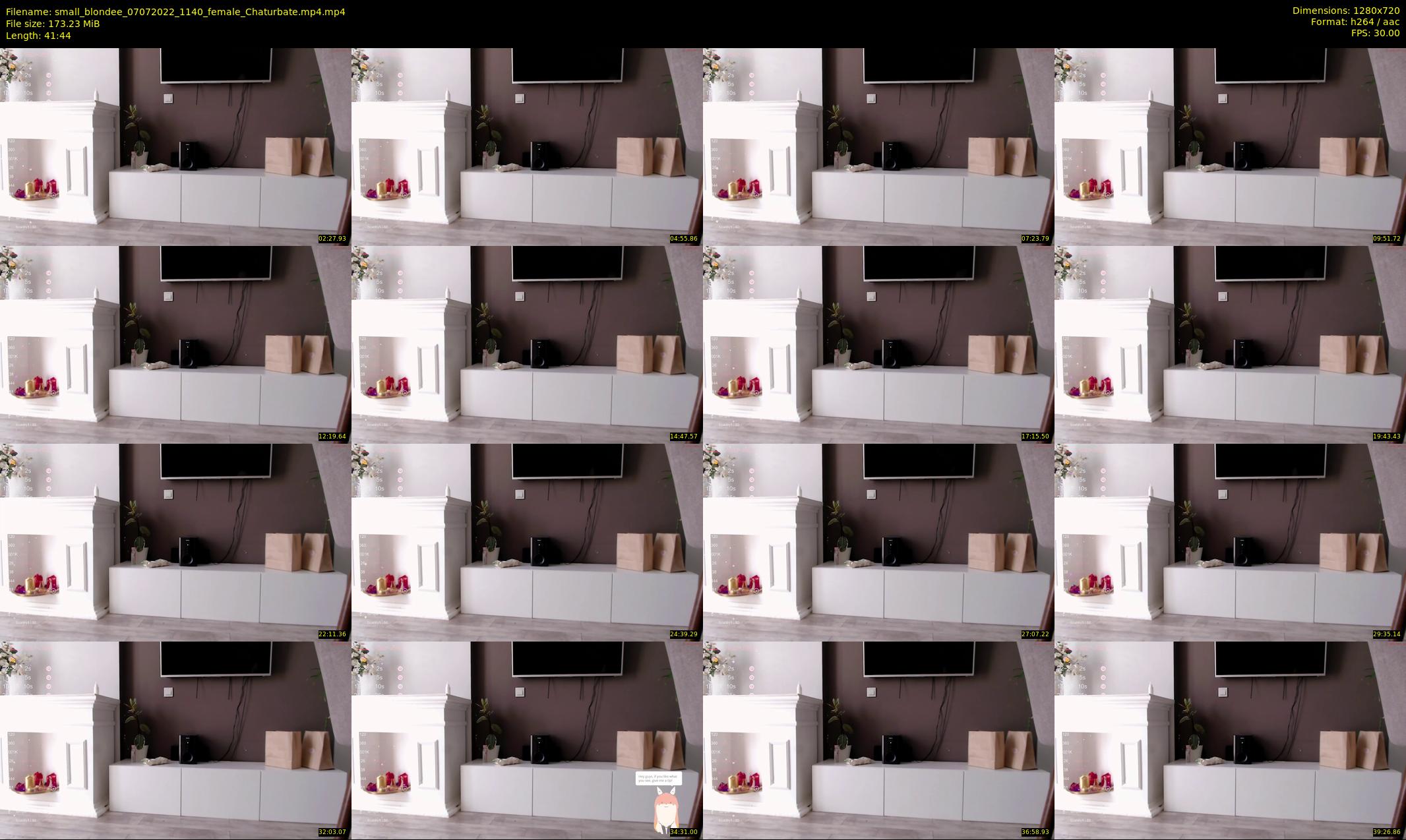 small_blondee — 42 minute Chaturbate female cam show recording, 720p, Jul 7, 2022