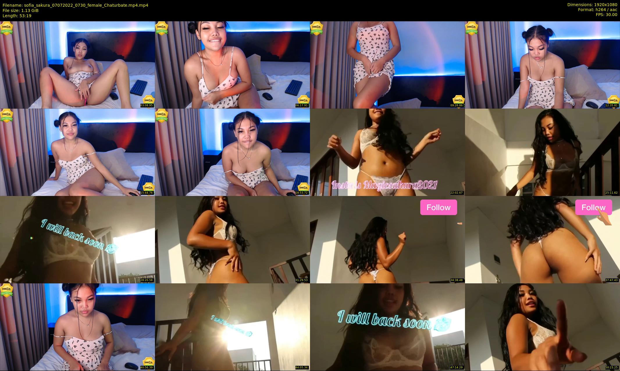 sofia_sakura — 54 minute Chaturbate female cam show recording, 1080p, Jul 7, 2022