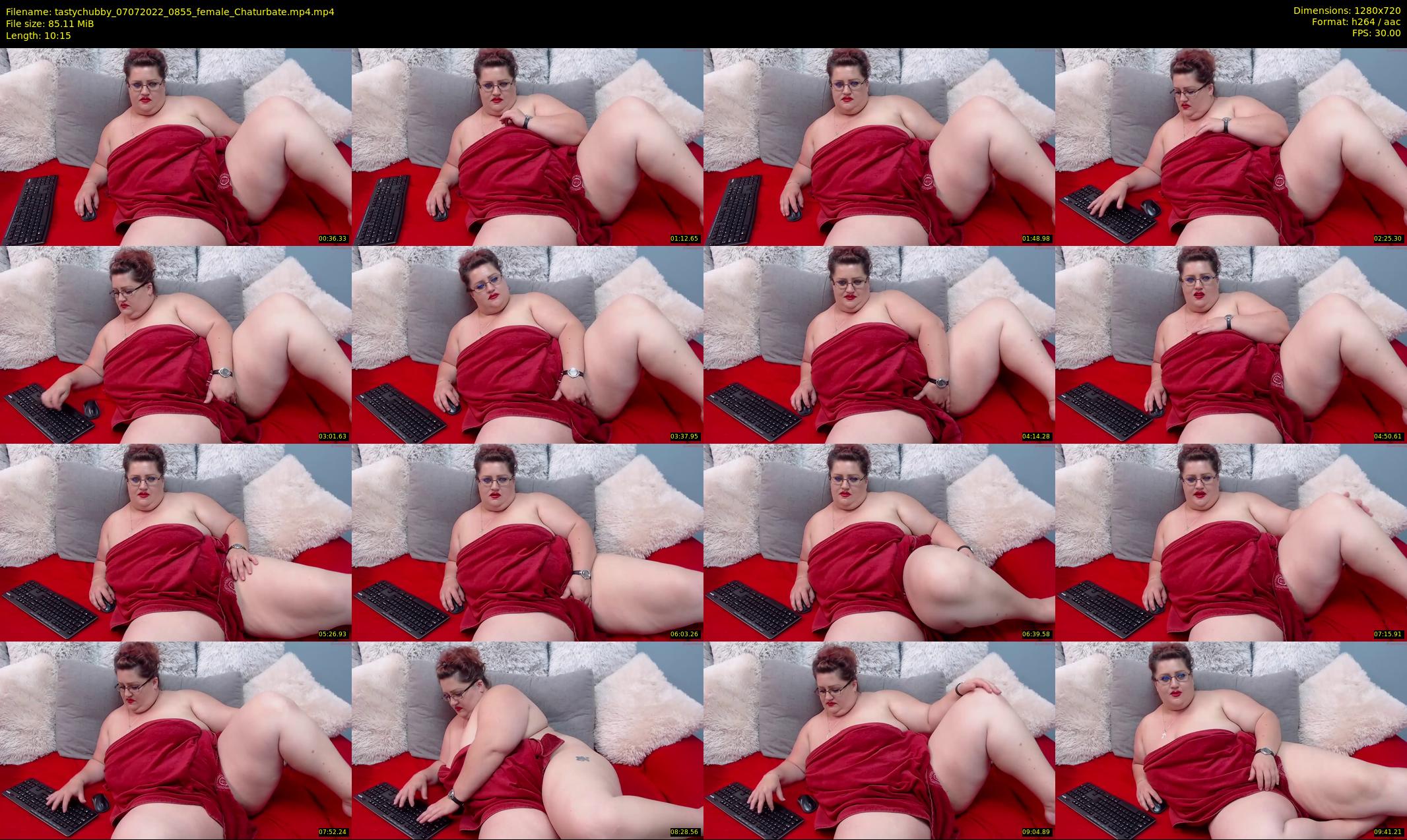 tastychubby — 11 minute Chaturbate female cam show recording, 720p, Jul 7, 2022