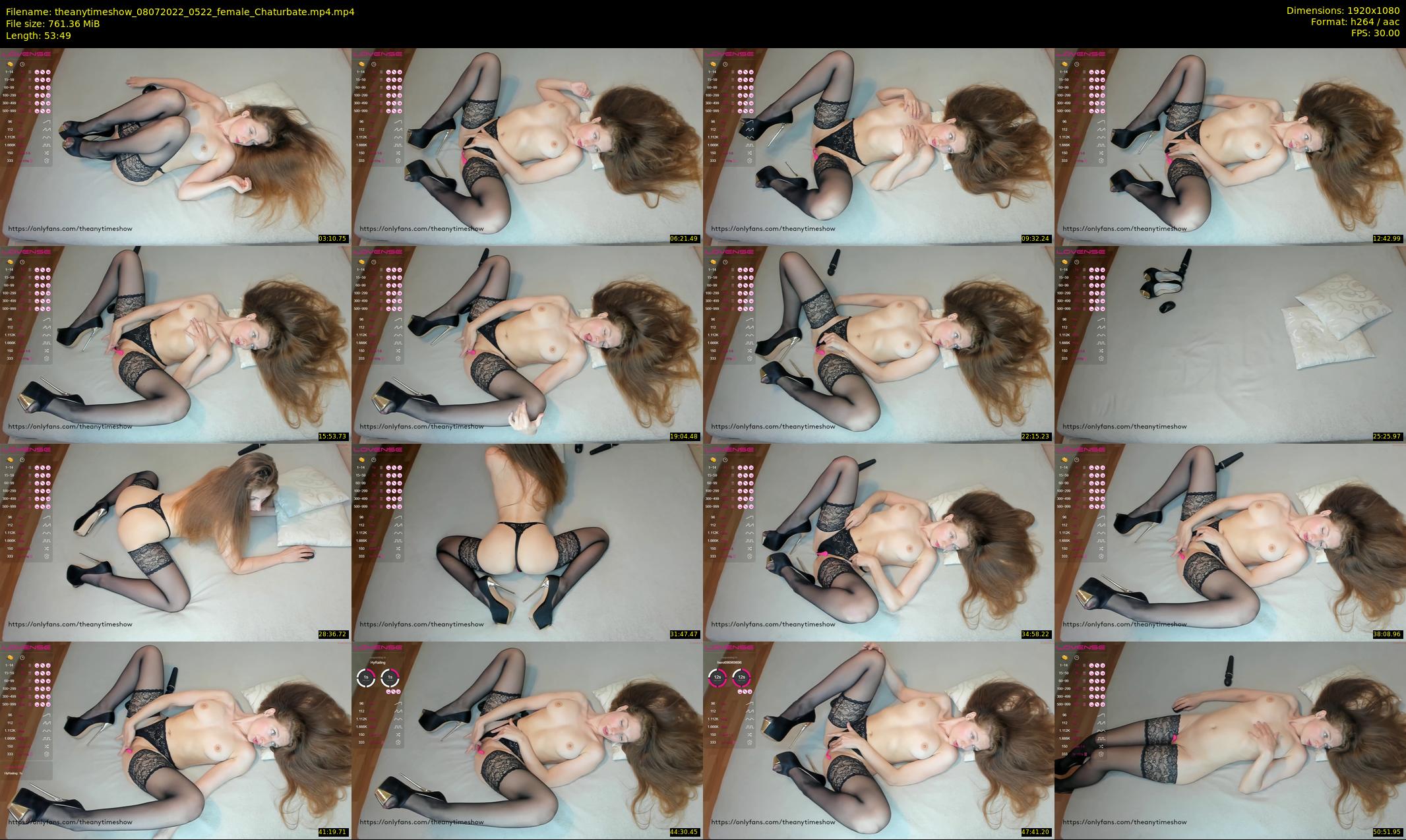 theanytimeshow — 54 minute Chaturbate female cam show recording, 1080p, Jul 8, 2022
