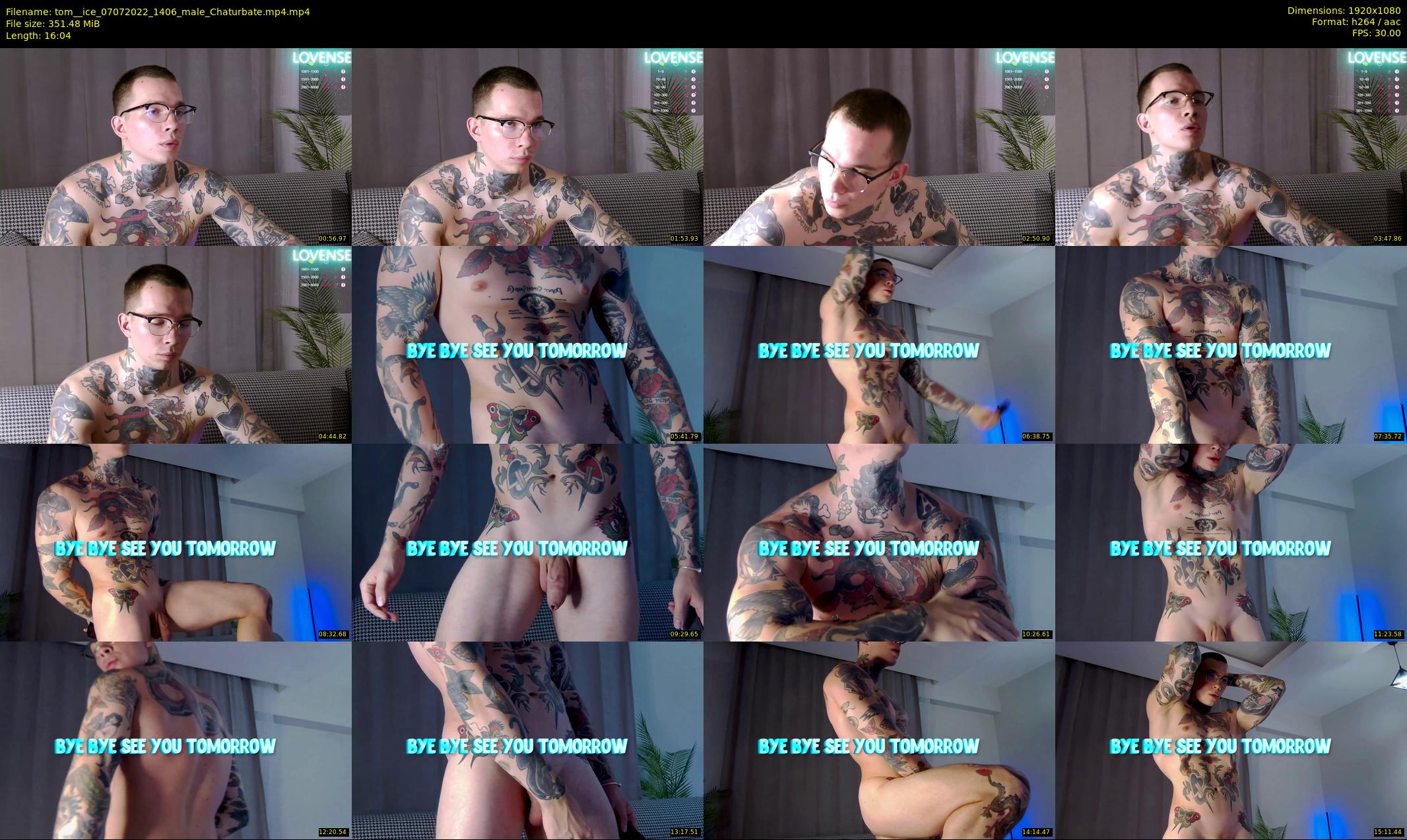 tom__ice — 17 minute Chaturbate male cam show recording, 1080p, Jul 7, 2022