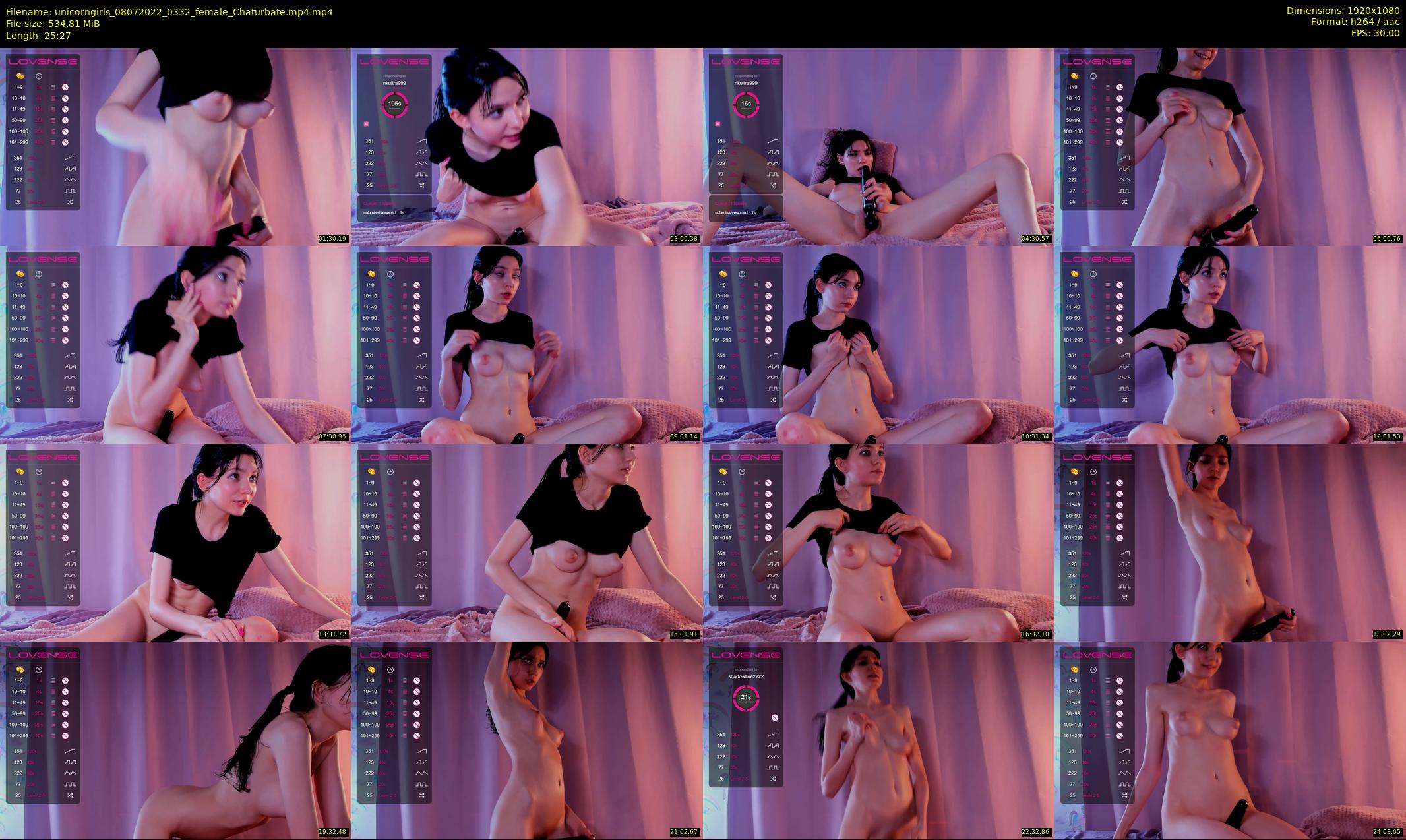unicorngirls — 26 minute Chaturbate couple cam show recording, 1080p, Jul 8, 2022