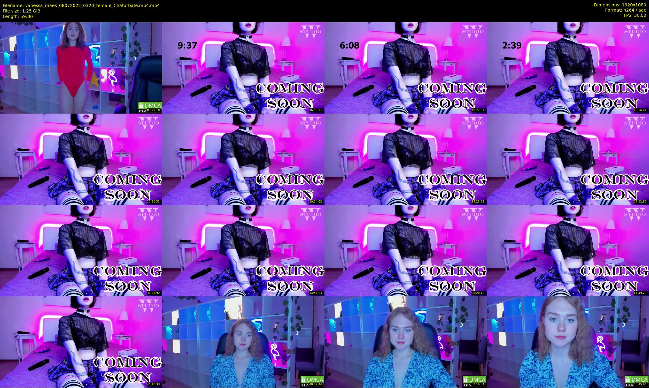 vanessa_maes — 59 minute Chaturbate female cam show recording, 1080p, Jul 8, 2022