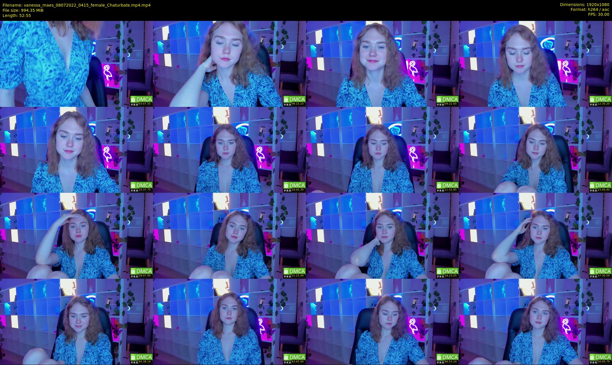 vanessa_maes — 53 minute Chaturbate female cam show recording, 1080p, Jul 8, 2022