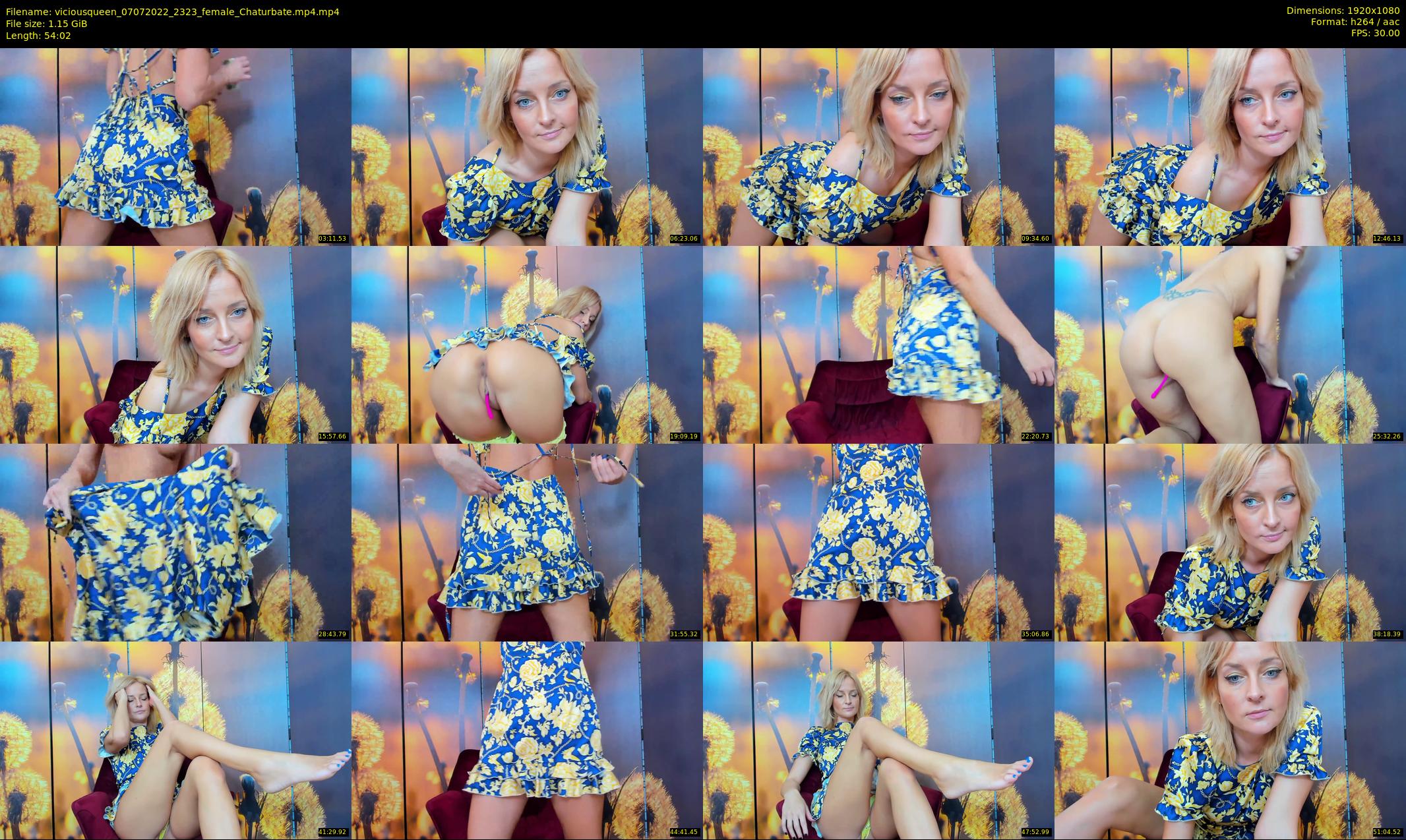 viciousqueen — 55 minute Chaturbate female cam show recording, 1080p, Jul 7, 2022