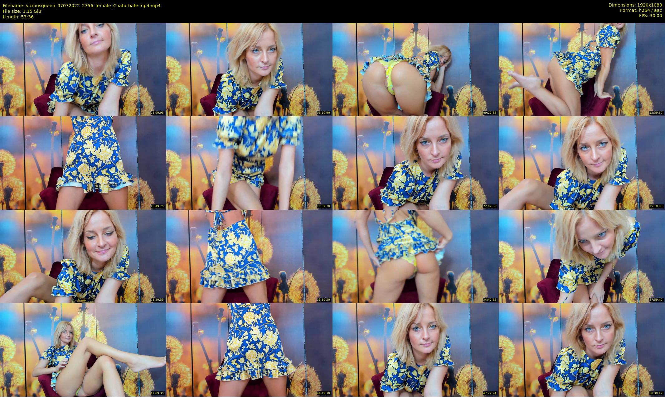 viciousqueen — 54 minute Chaturbate female cam show recording, 1080p, Jul 7, 2022