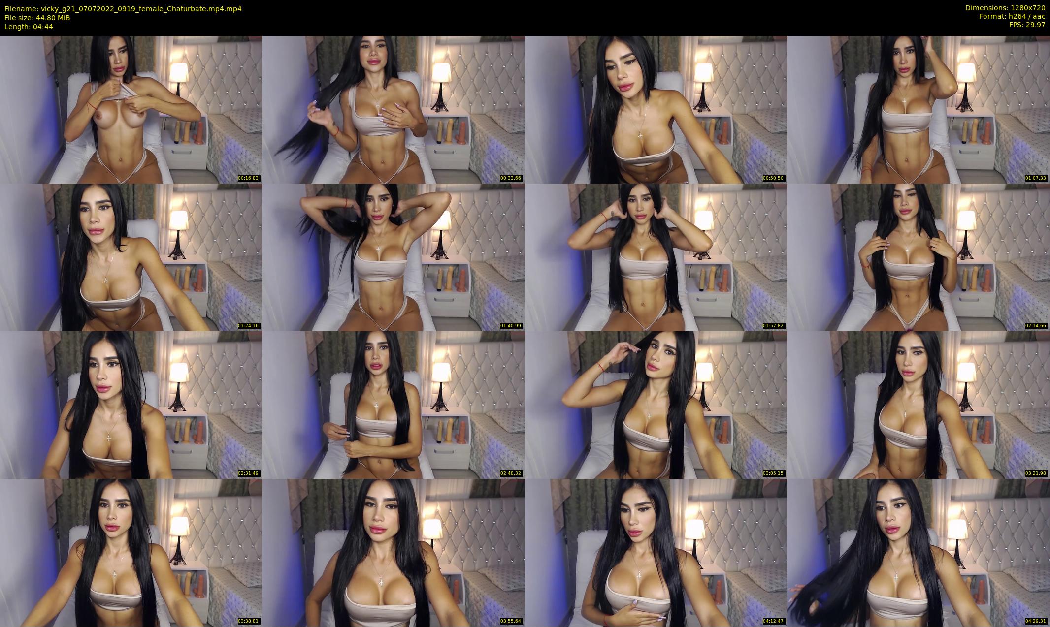 vicky_g21 — 5 minute Chaturbate female cam show recording, 720p, Jul 7, 2022