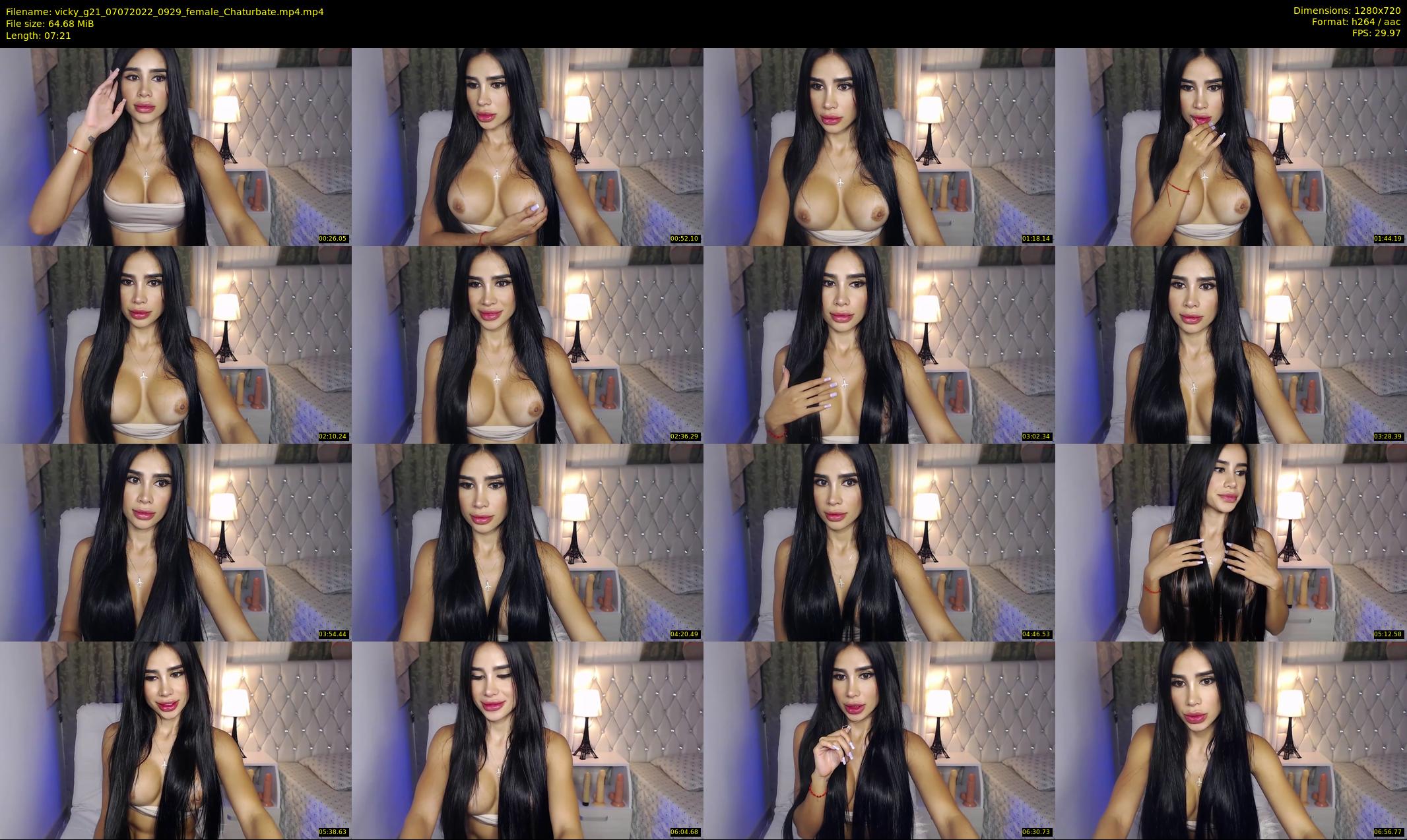 vicky_g21 — 8 minute Chaturbate female cam show recording, 720p, Jul 7, 2022