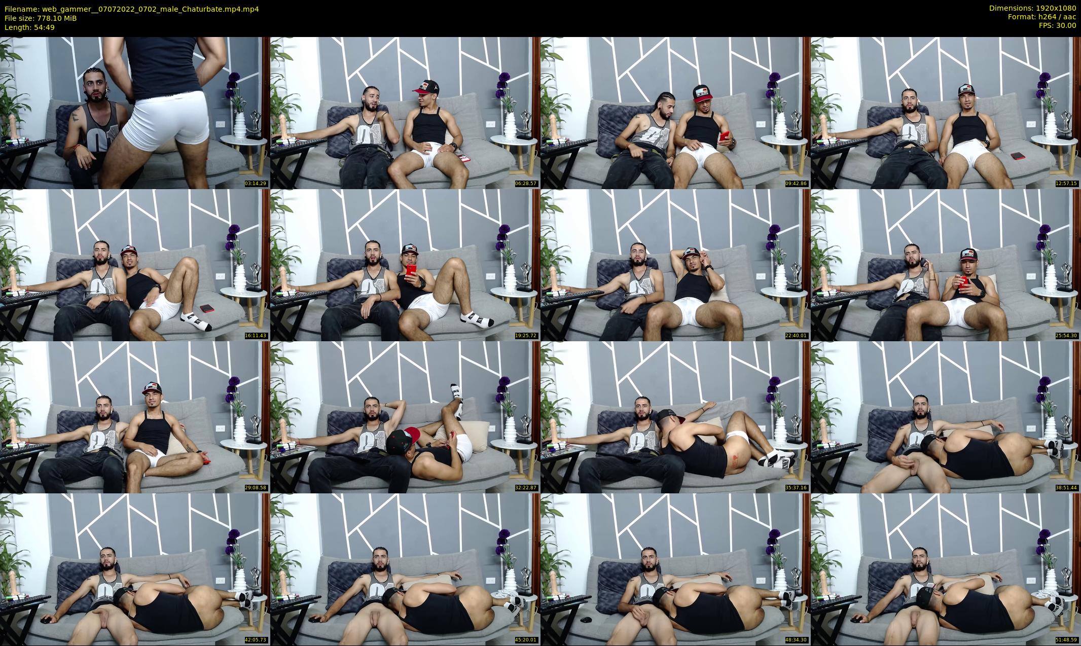 web_gammer_ — 55 minute Chaturbate male cam show recording, 1080p, Jul 7, 2022