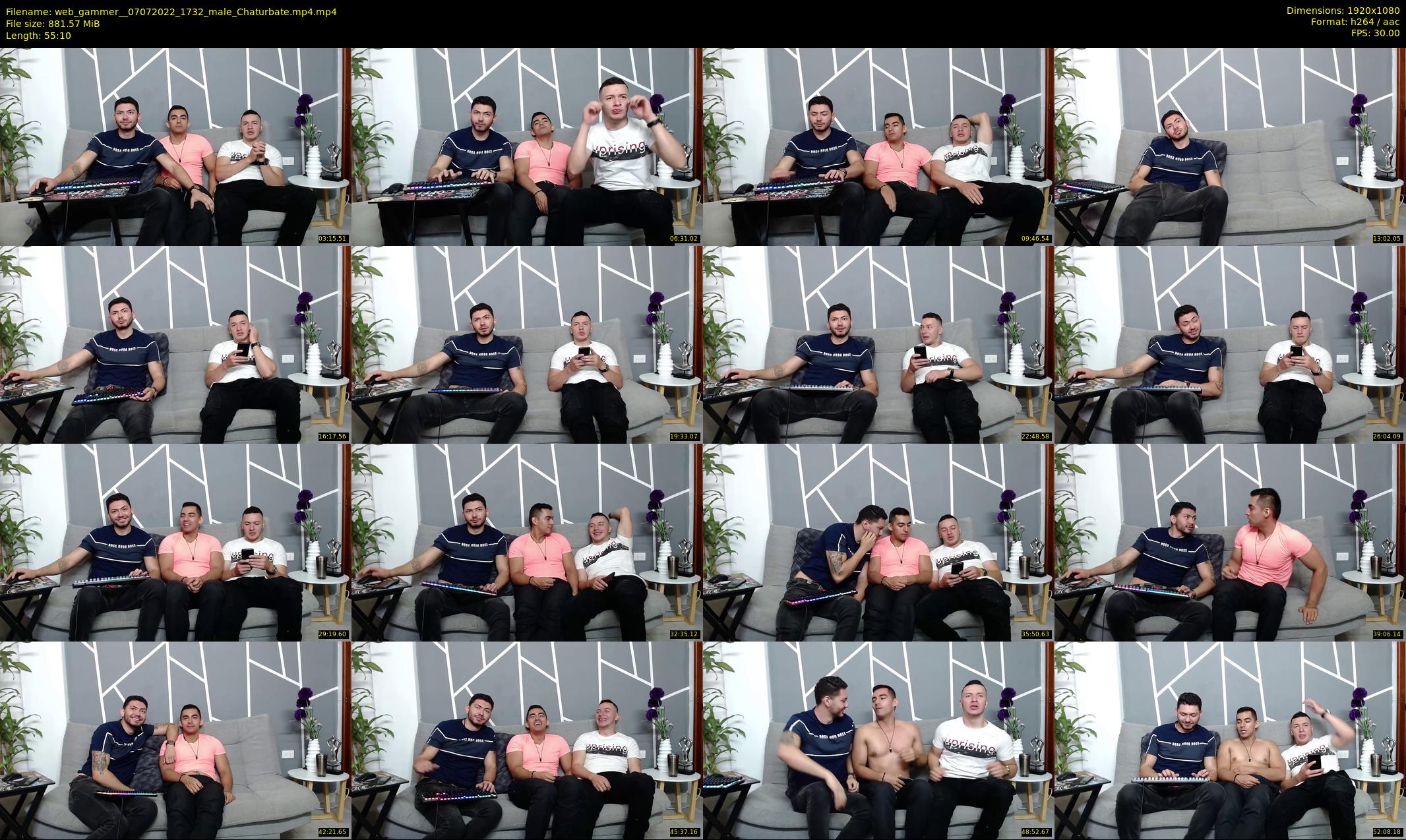 web_gammer_ — 56 minute Chaturbate male cam show recording, 1080p, Jul 7, 2022