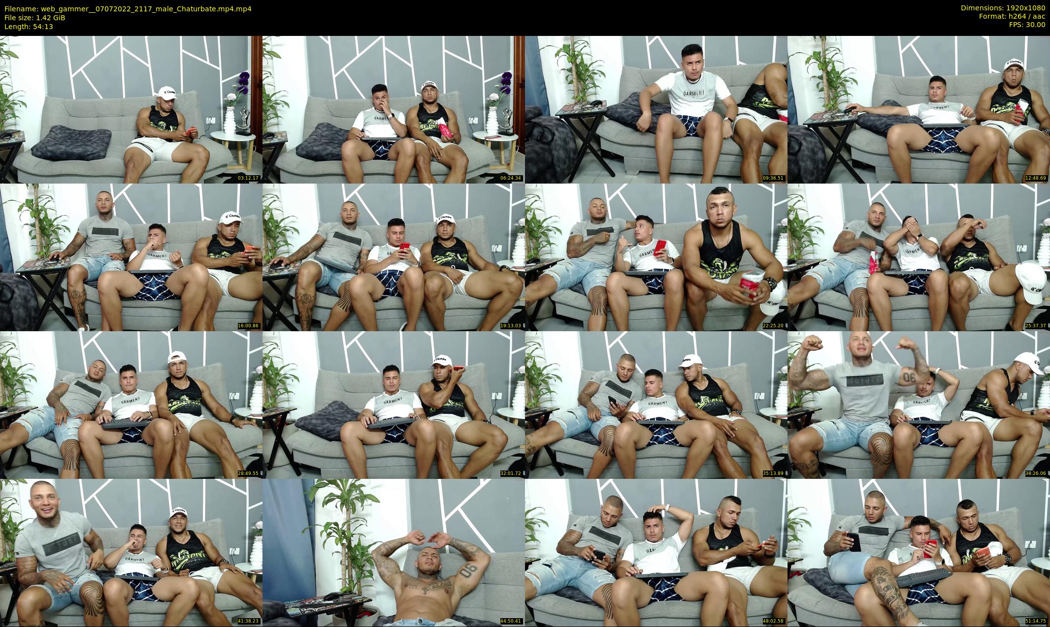 web_gammer_ — 55 minute Chaturbate male cam show recording, 1080p, Jul 7, 2022