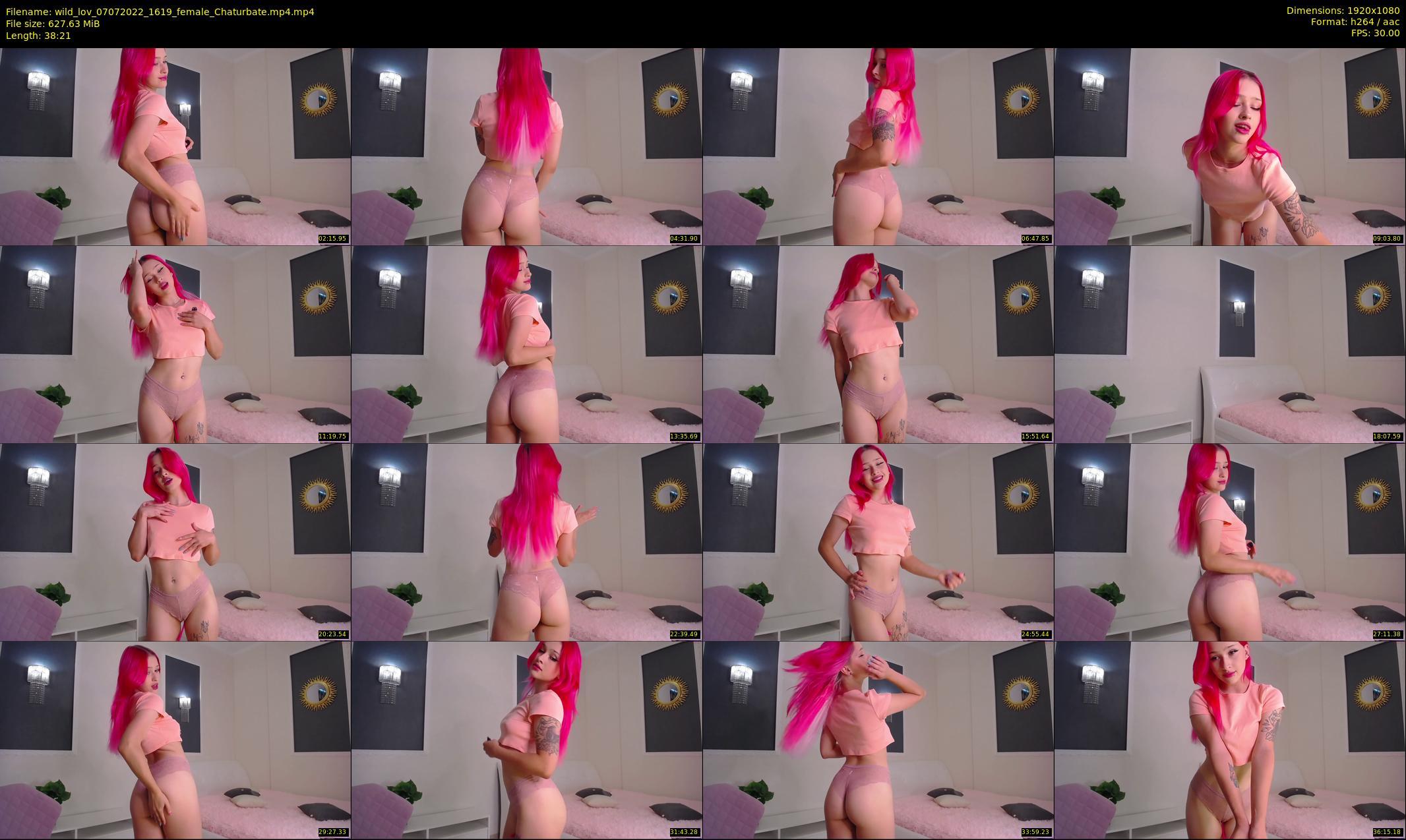 wild_lov — 39 minute Chaturbate female cam show recording, 1080p, Jul 7, 2022