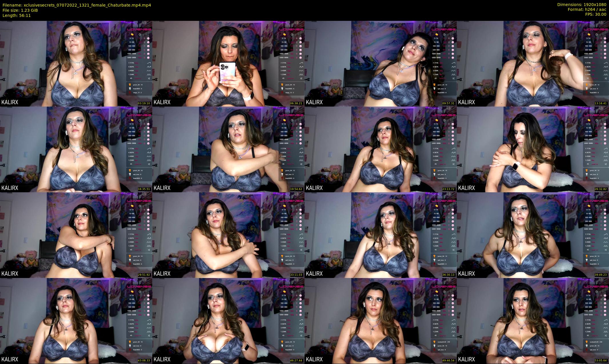 xclusivesecrets — 57 minute Chaturbate female cam show recording, 1080p, Jul 7, 2022