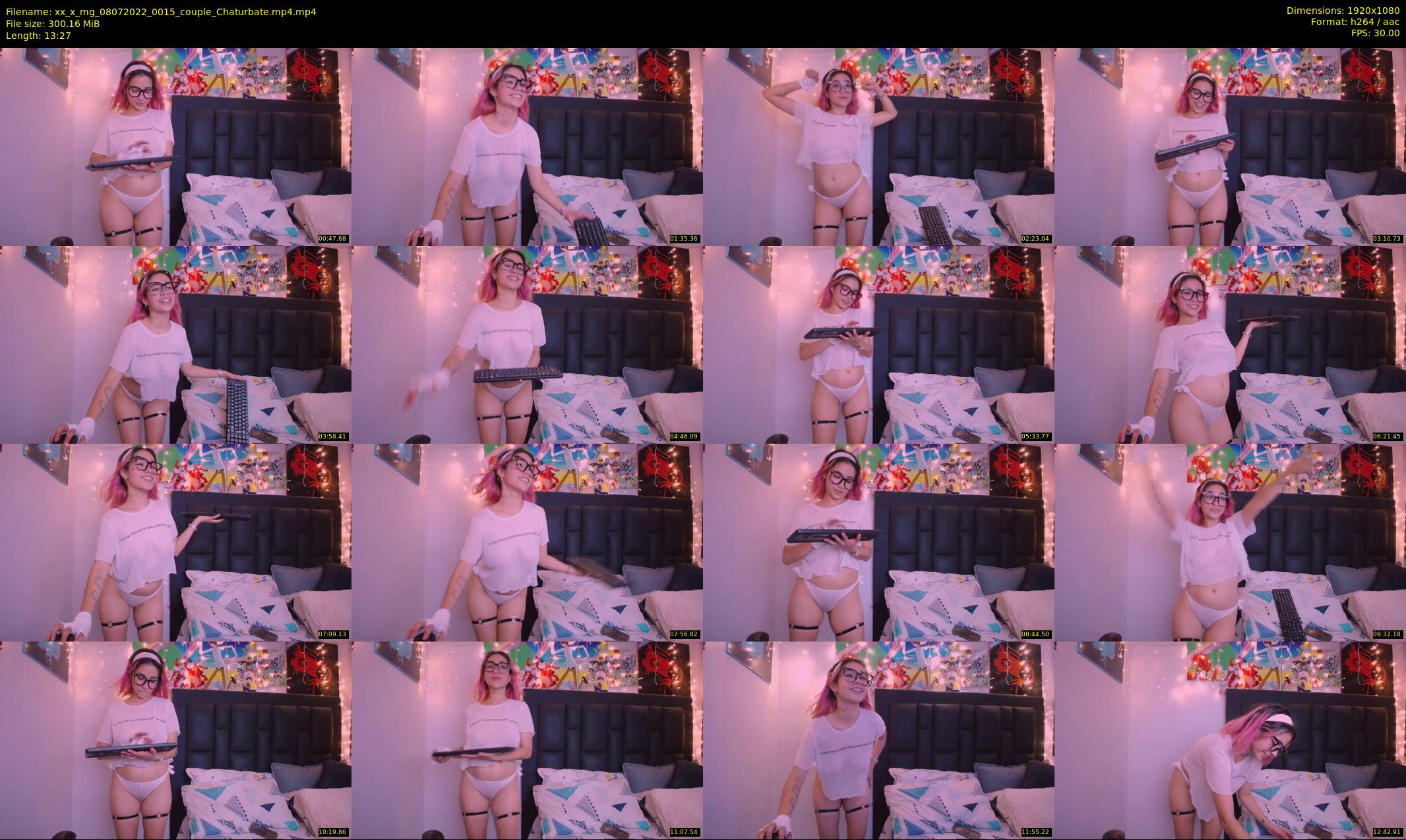 xx_x_mg — 14 minute Chaturbate couple cam show recording, 1080p, Jul 8, 2022