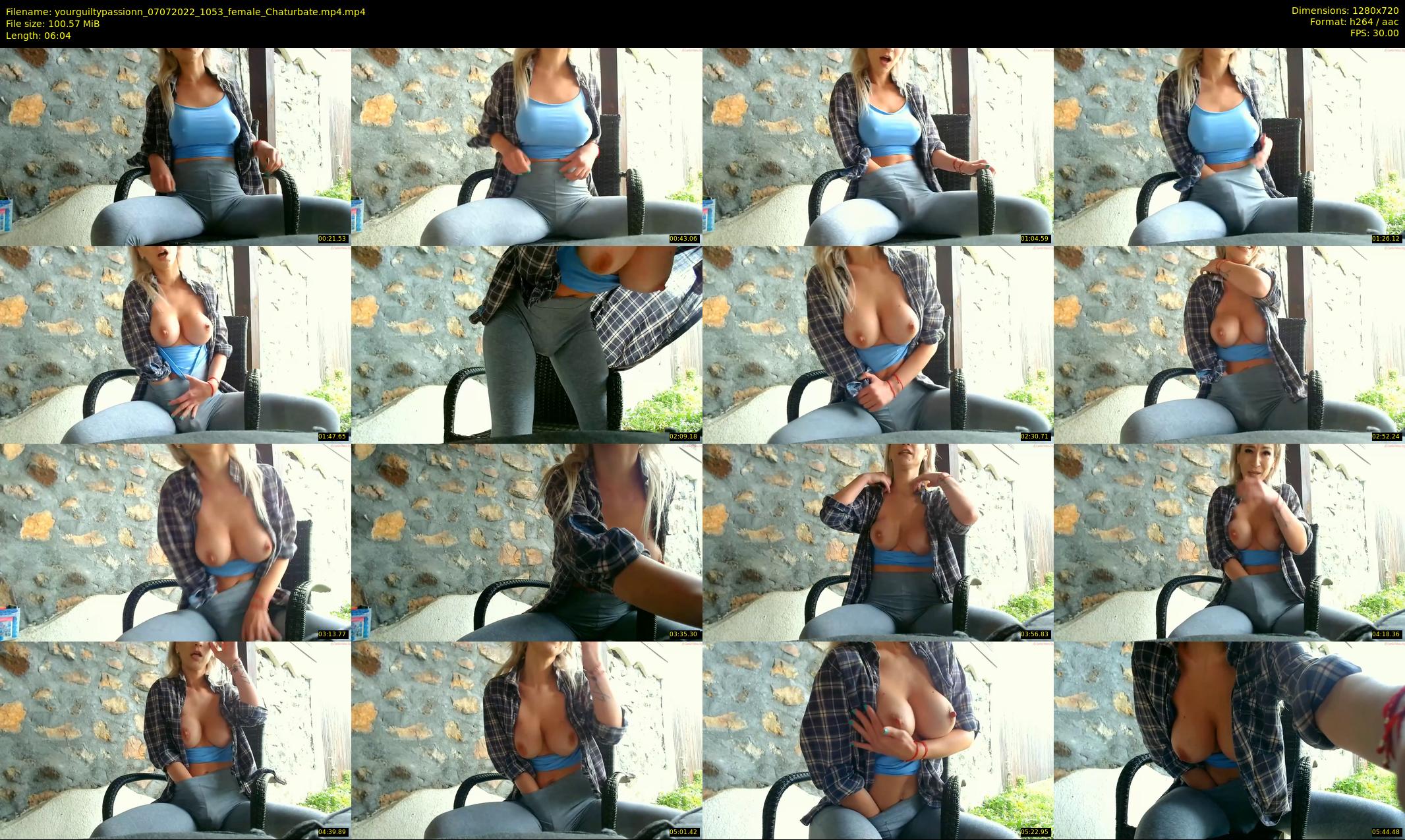 yourguiltypassionn — 7 minute Chaturbate female cam show recording, 720p, Jul 7, 2022