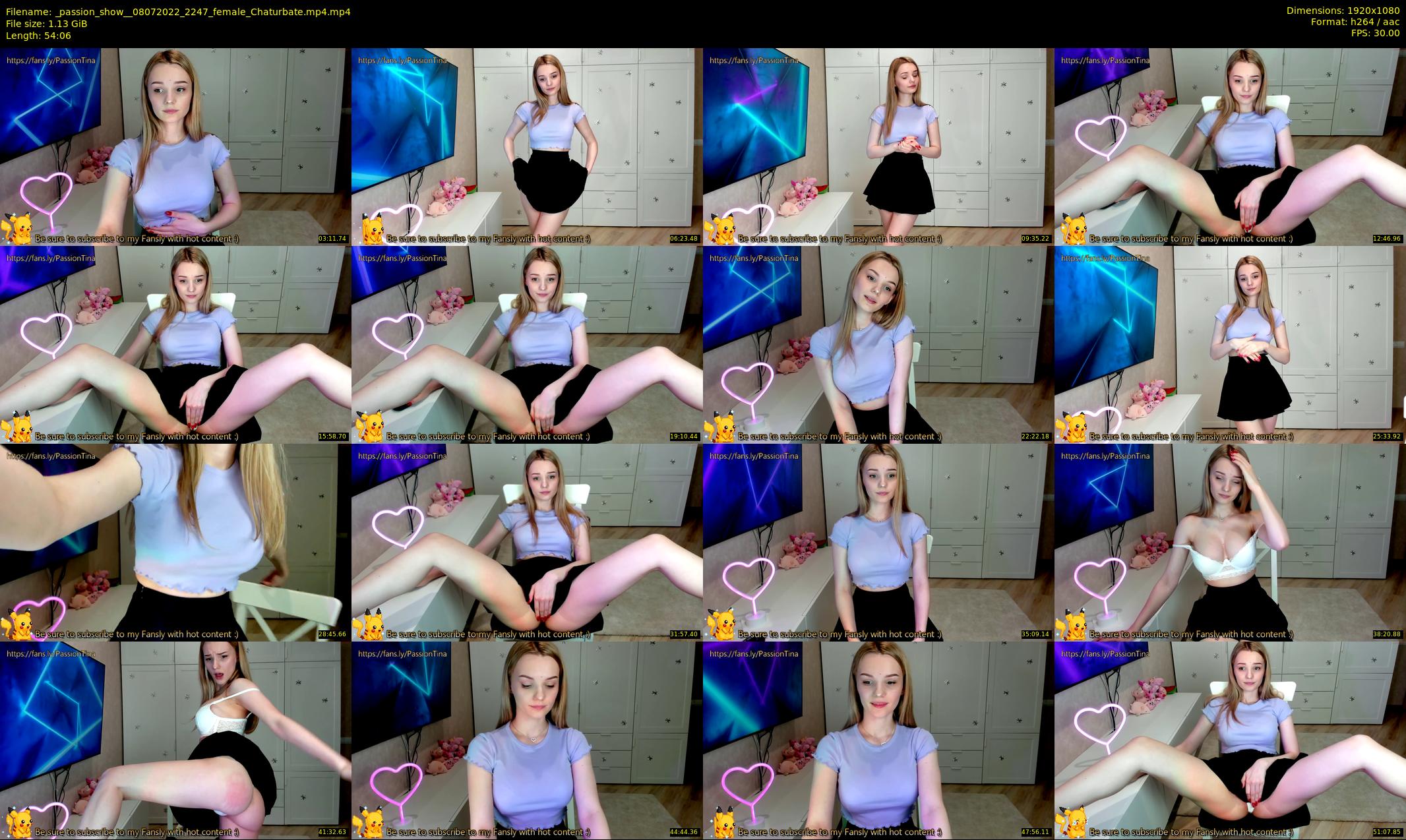 _passion_show_ — 55 minute Chaturbate couple cam show recording, 1080p, Jul 8, 2022