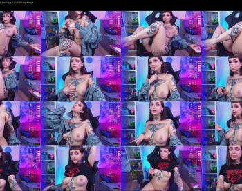 aciddroll — 55 minute Chaturbate female cam show recording, 1080p, Jul 9, 2022