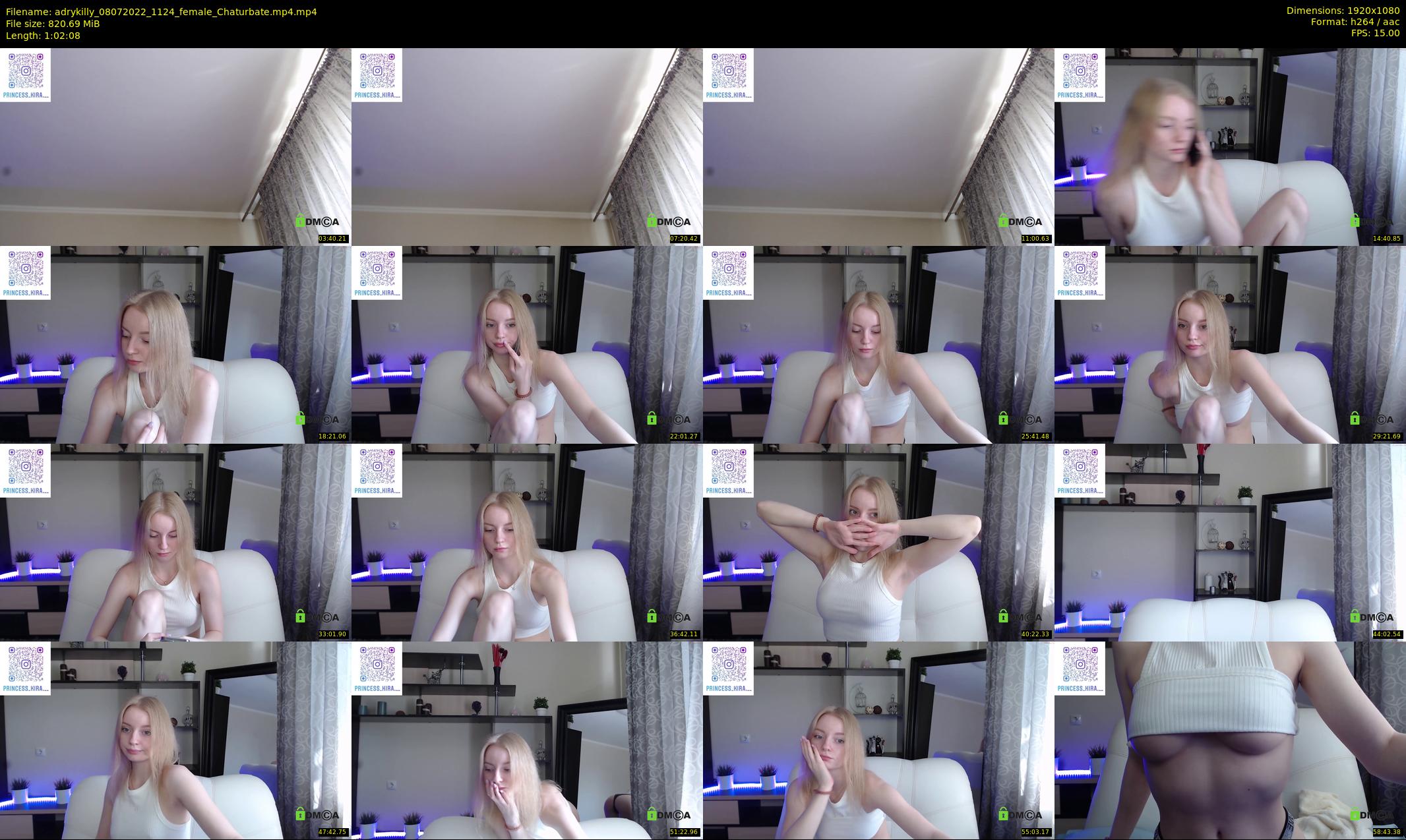 adrykilly — 63 minute Chaturbate female cam show recording, 1080p, Jul 8, 2022