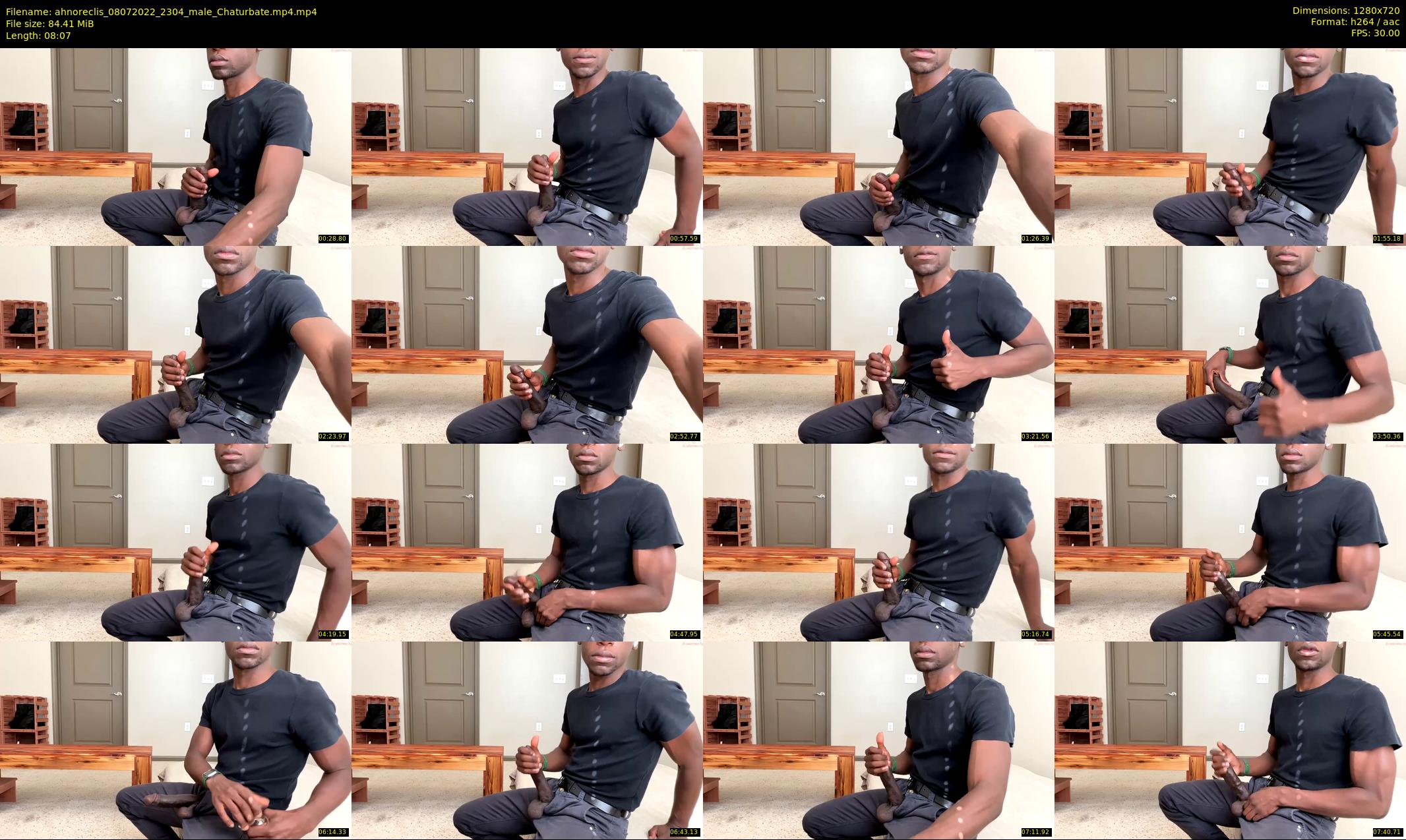 ahnoreclis — 9 minute Chaturbate male cam show recording, 720p, Jul 8, 2022