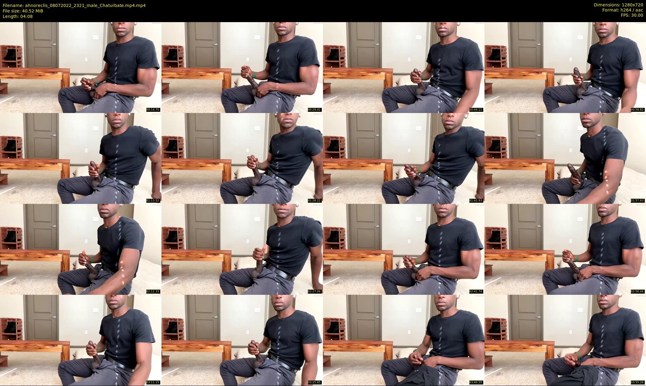 ahnoreclis — 5 minute Chaturbate male cam show recording, 720p, Jul 8, 2022