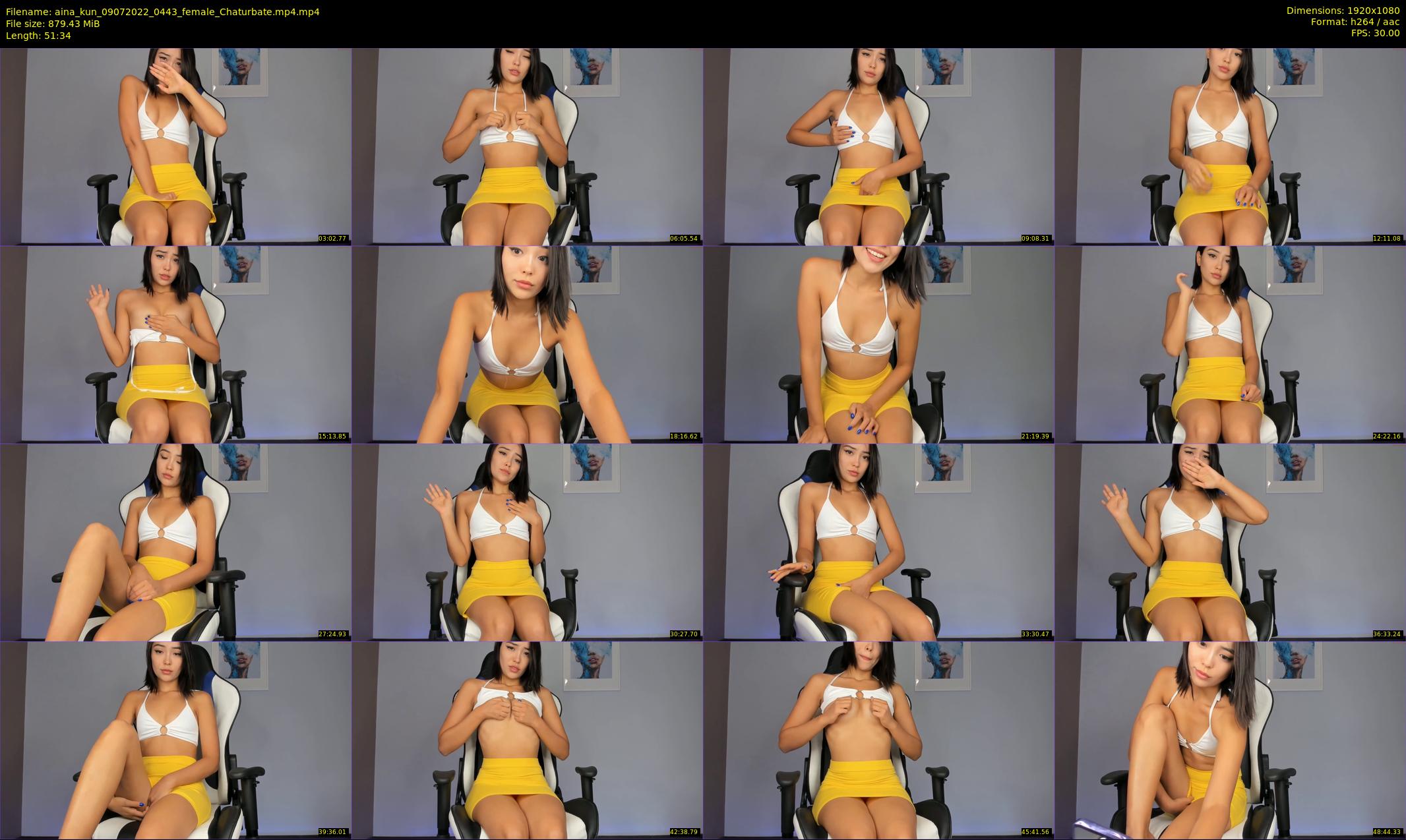 aina_kun — 52 minute Chaturbate female cam show recording, 1080p, Jul 9, 2022