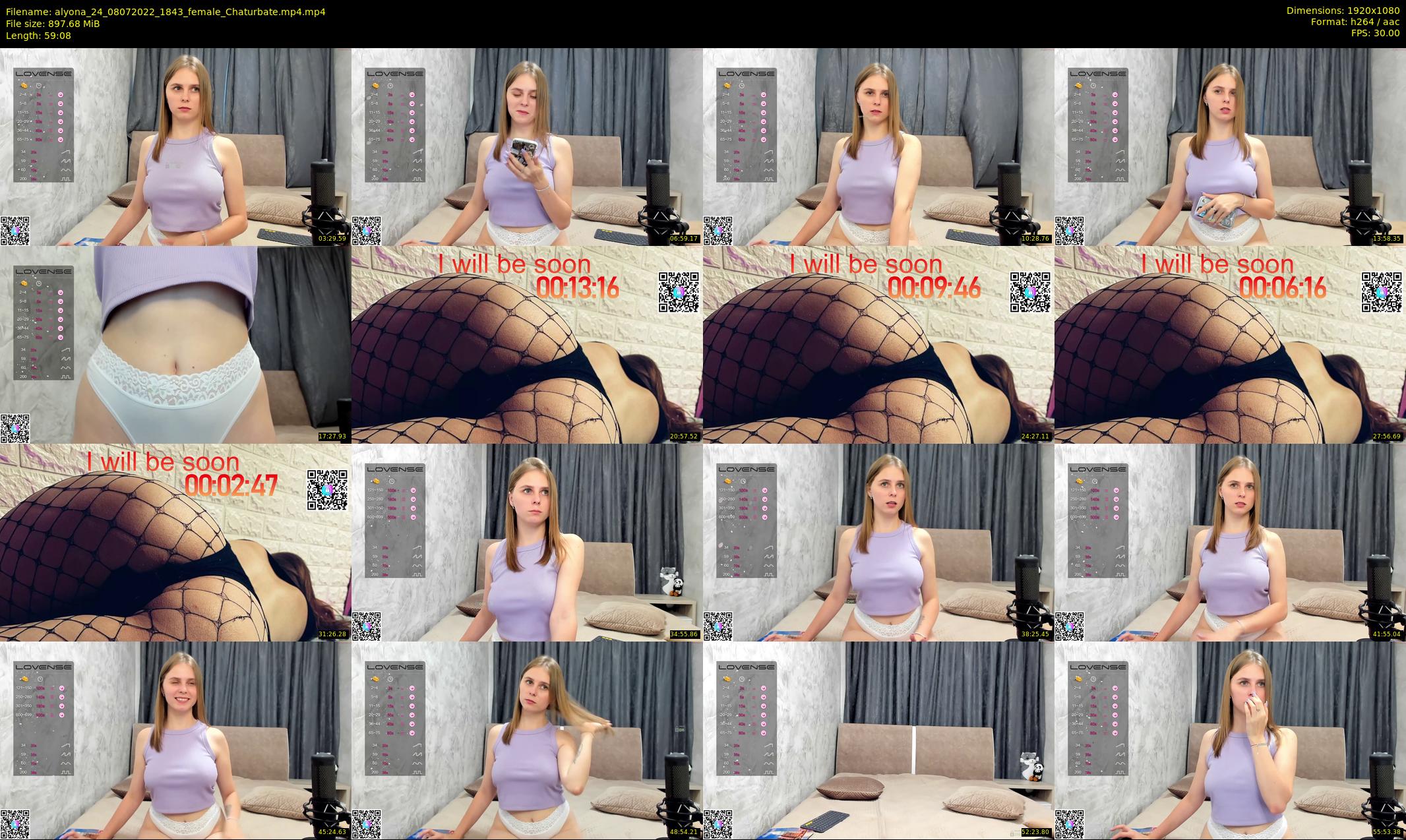 alyona_24 — 60 minute Chaturbate female cam show recording, 1080p, Jul 8, 2022